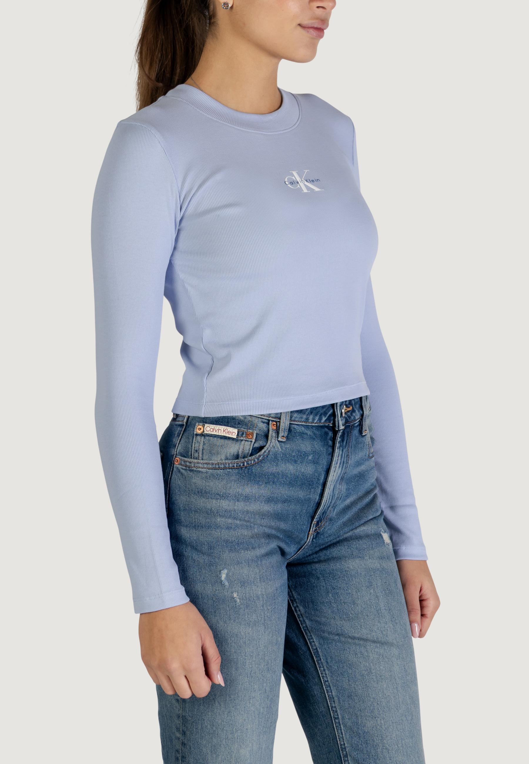 T-shirt manica lunga Calvin Klein Jeans A- LS MONOGRAM BABY - Image 4