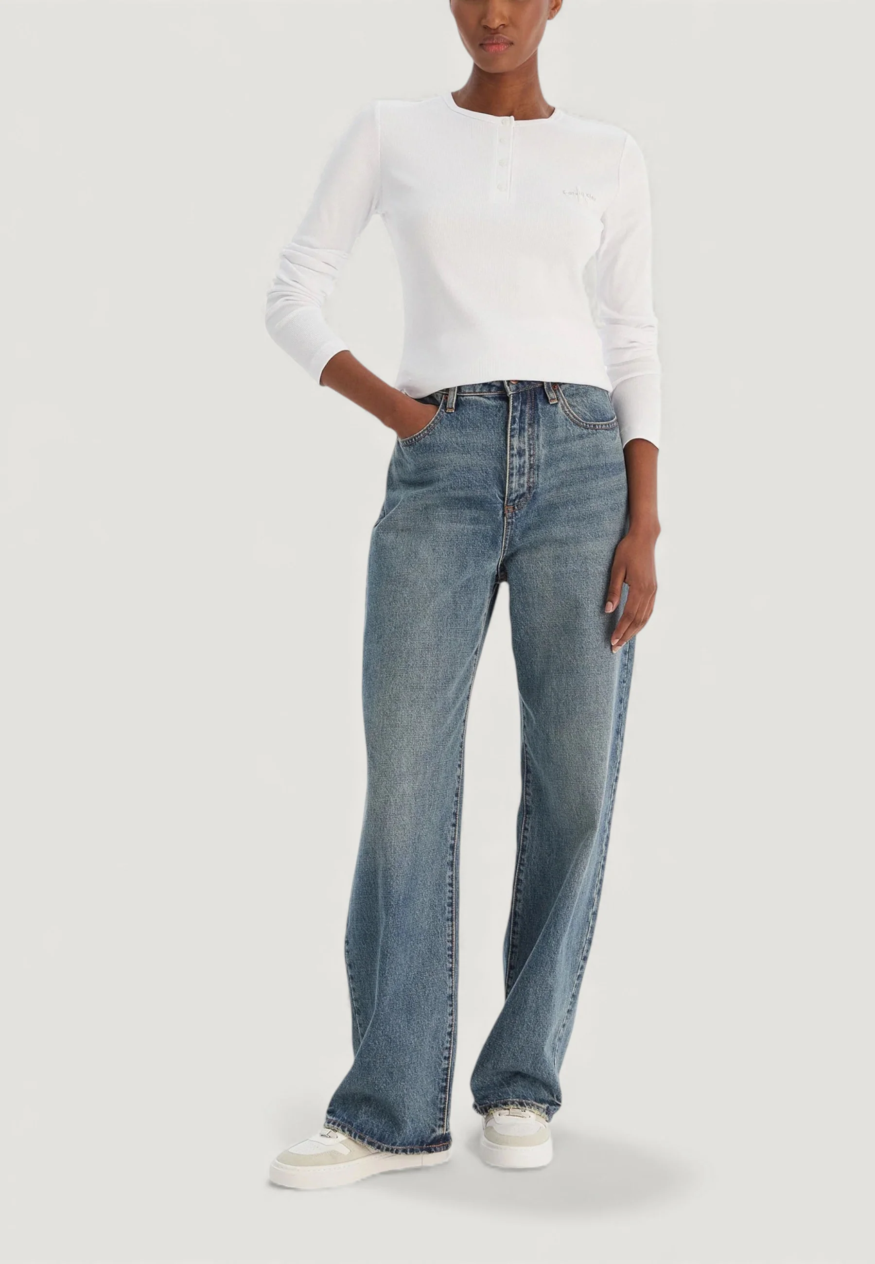 T-shirt manica lunga Calvin Klein Jeans LV047E201G - Image 3