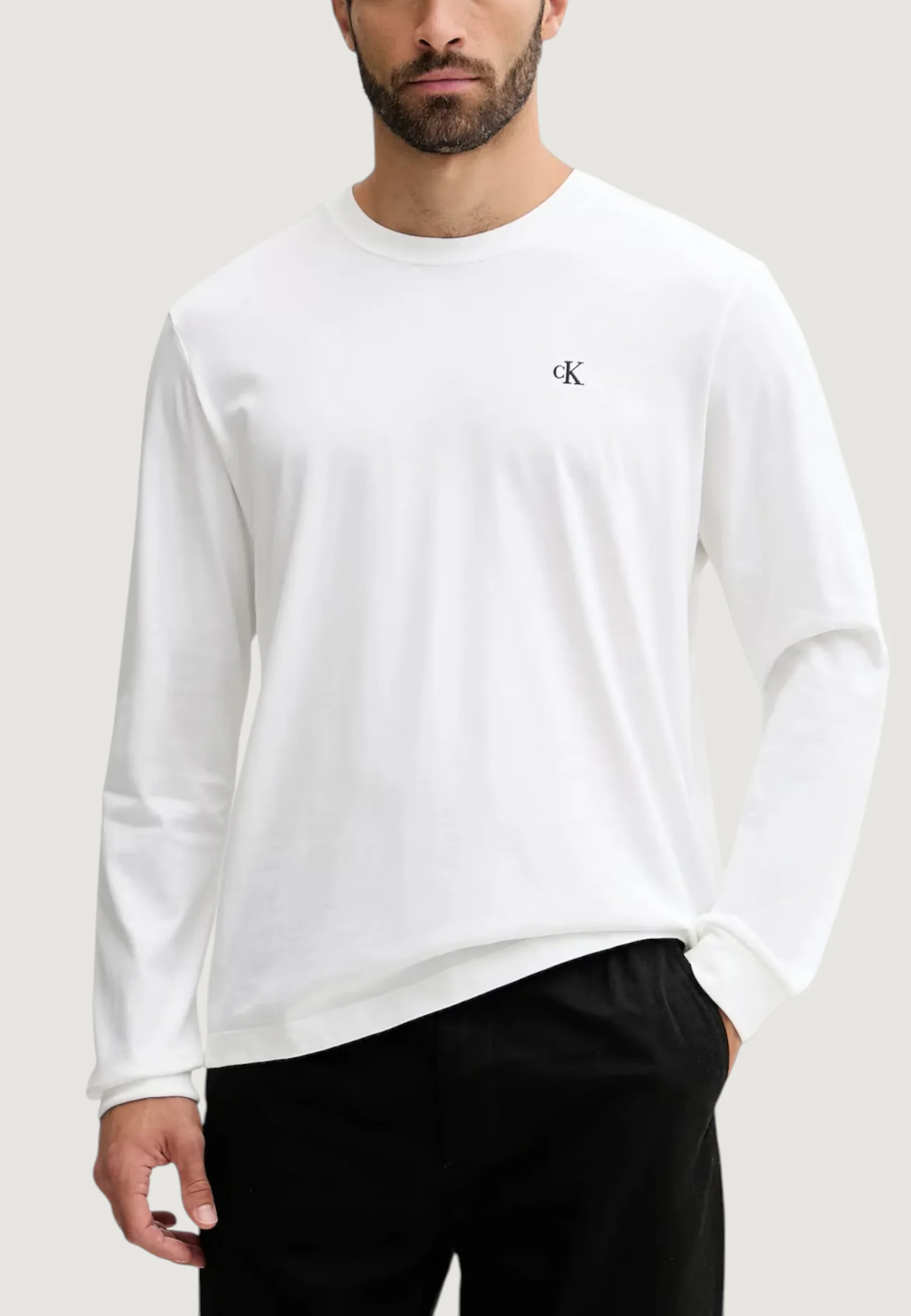 T-shirt manica lunga Calvin Klein Jeans LV04RD247G