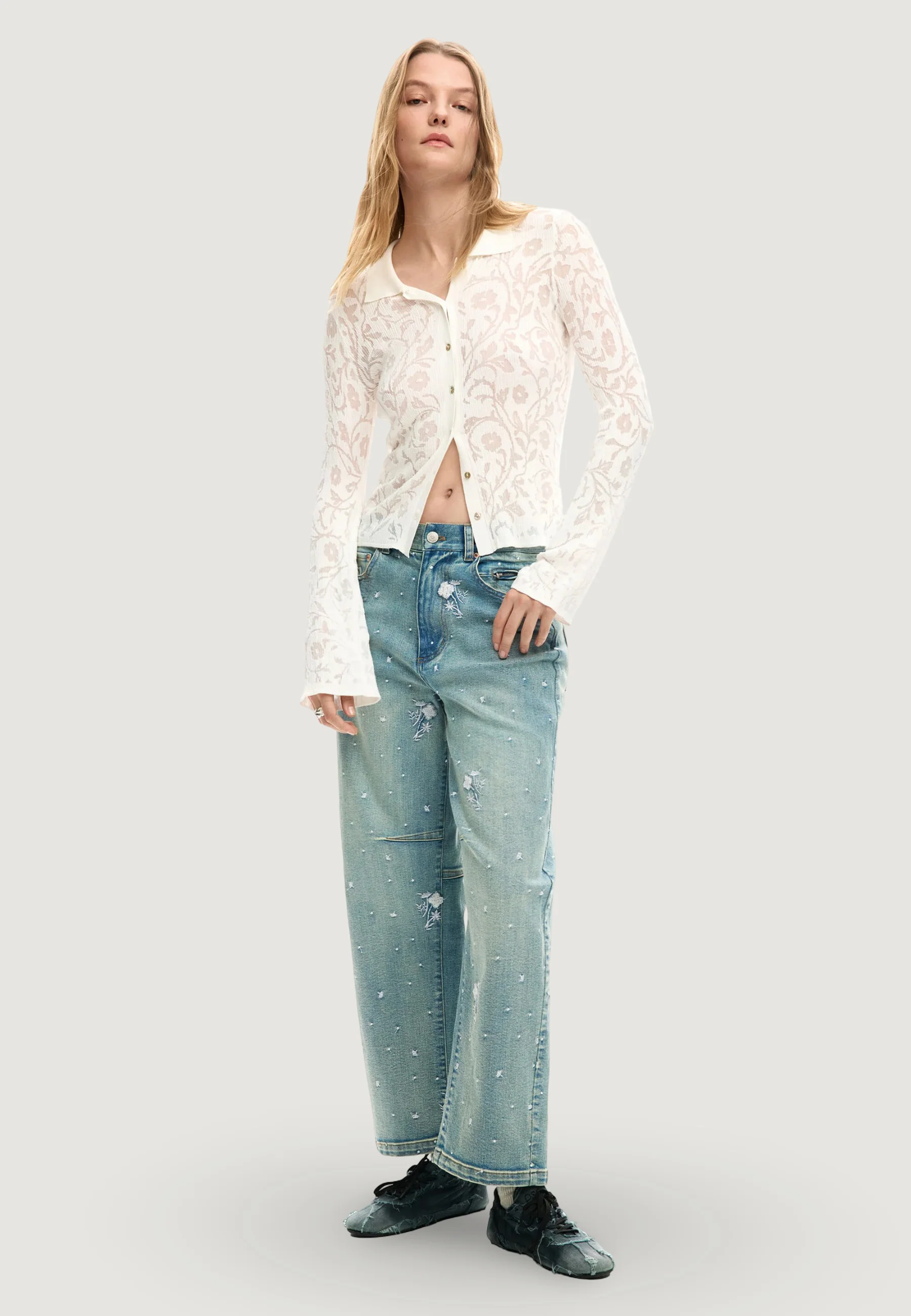 T-shirt manica lunga Desigual TS_LISBOA - Image 2