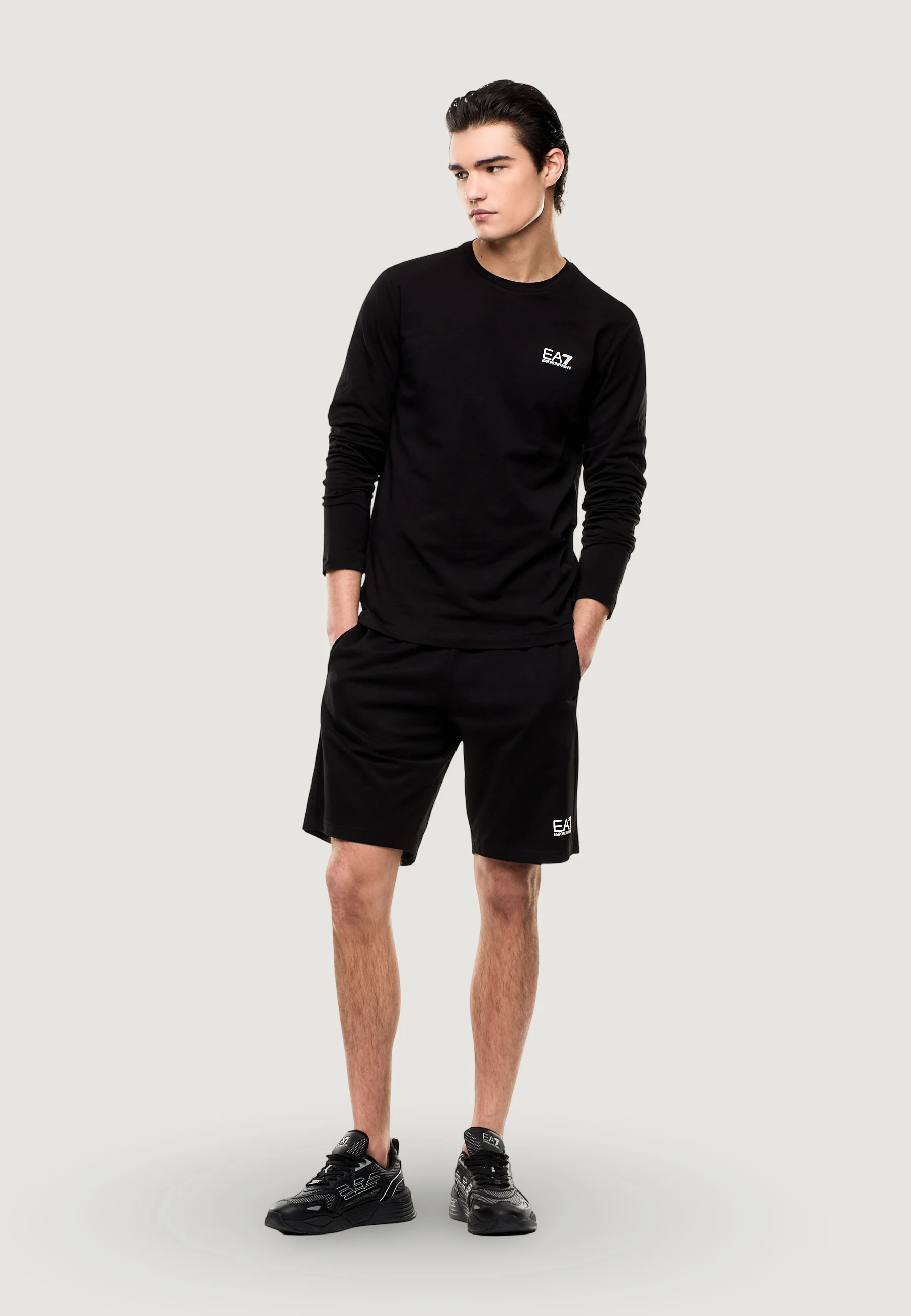 T-shirt manica lunga EA7 8NPT28 PJVQZ - Image 5