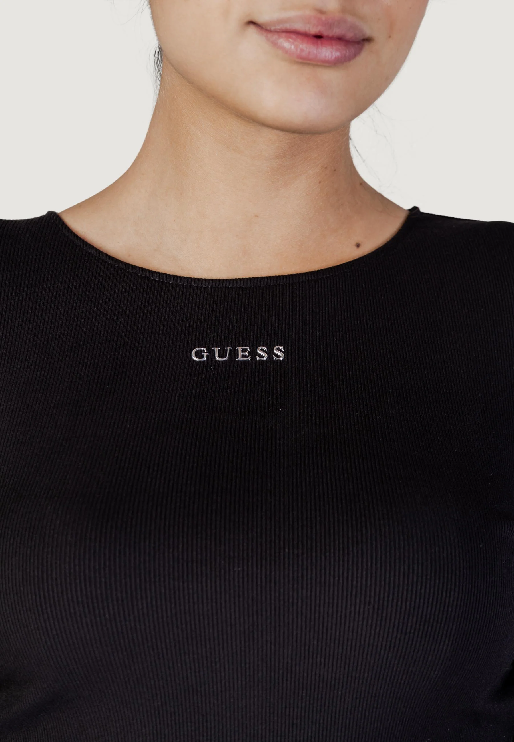 T-shirt manica lunga Guess Active NAT RIB LS TOP - Image 2