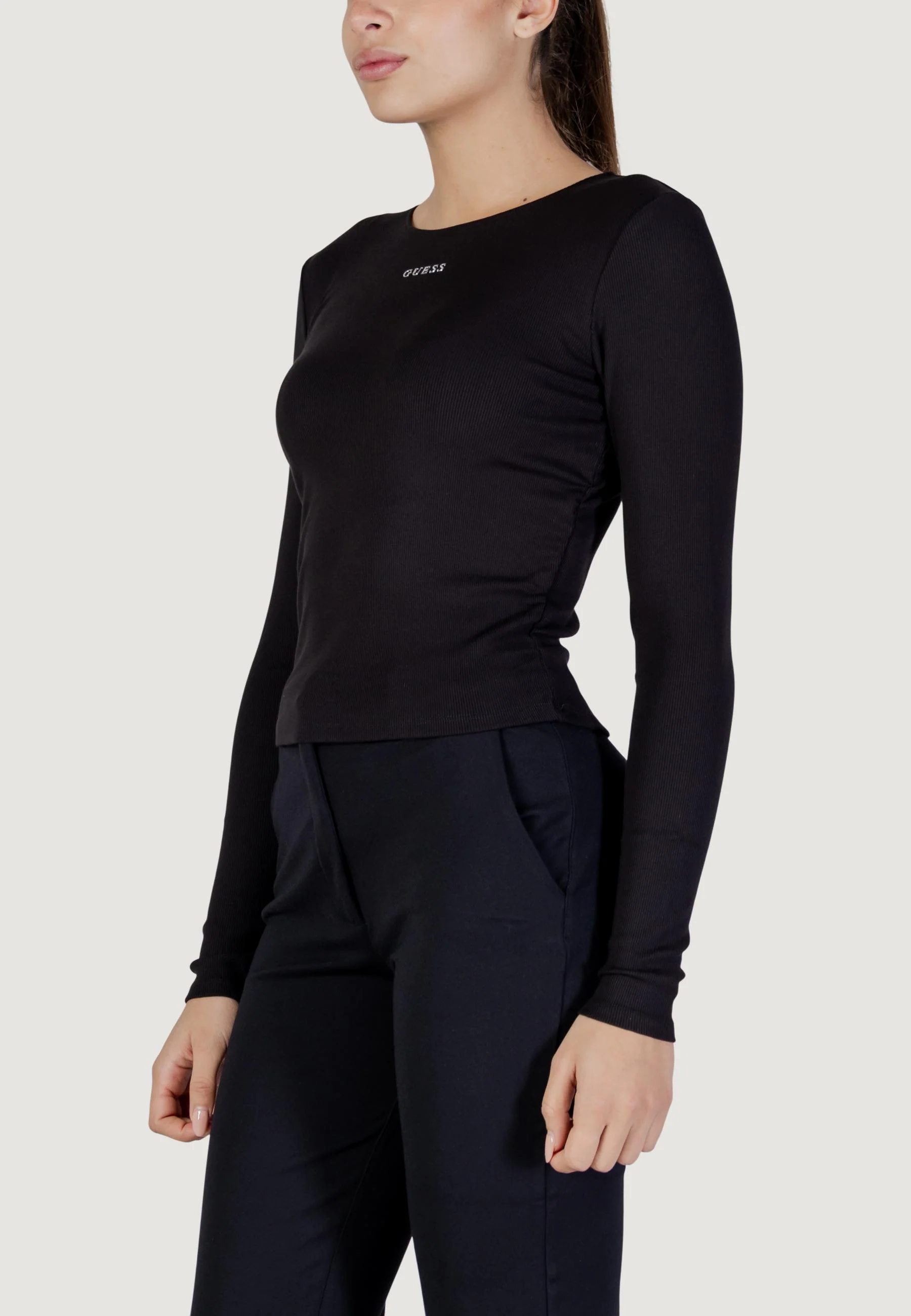 T-shirt manica lunga Guess Active NAT RIB LS TOP - Image 5