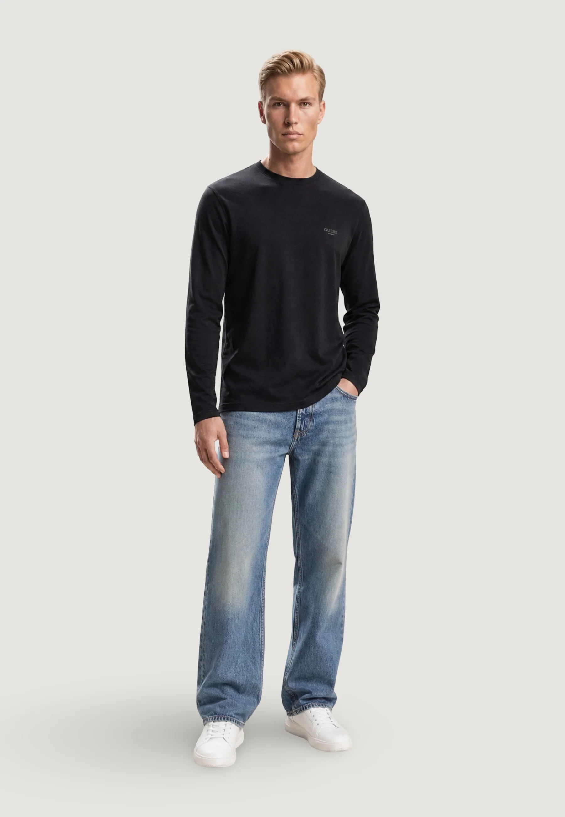 T-shirt manica lunga Guess CN LS CORE EXTRA SLI - Image 4