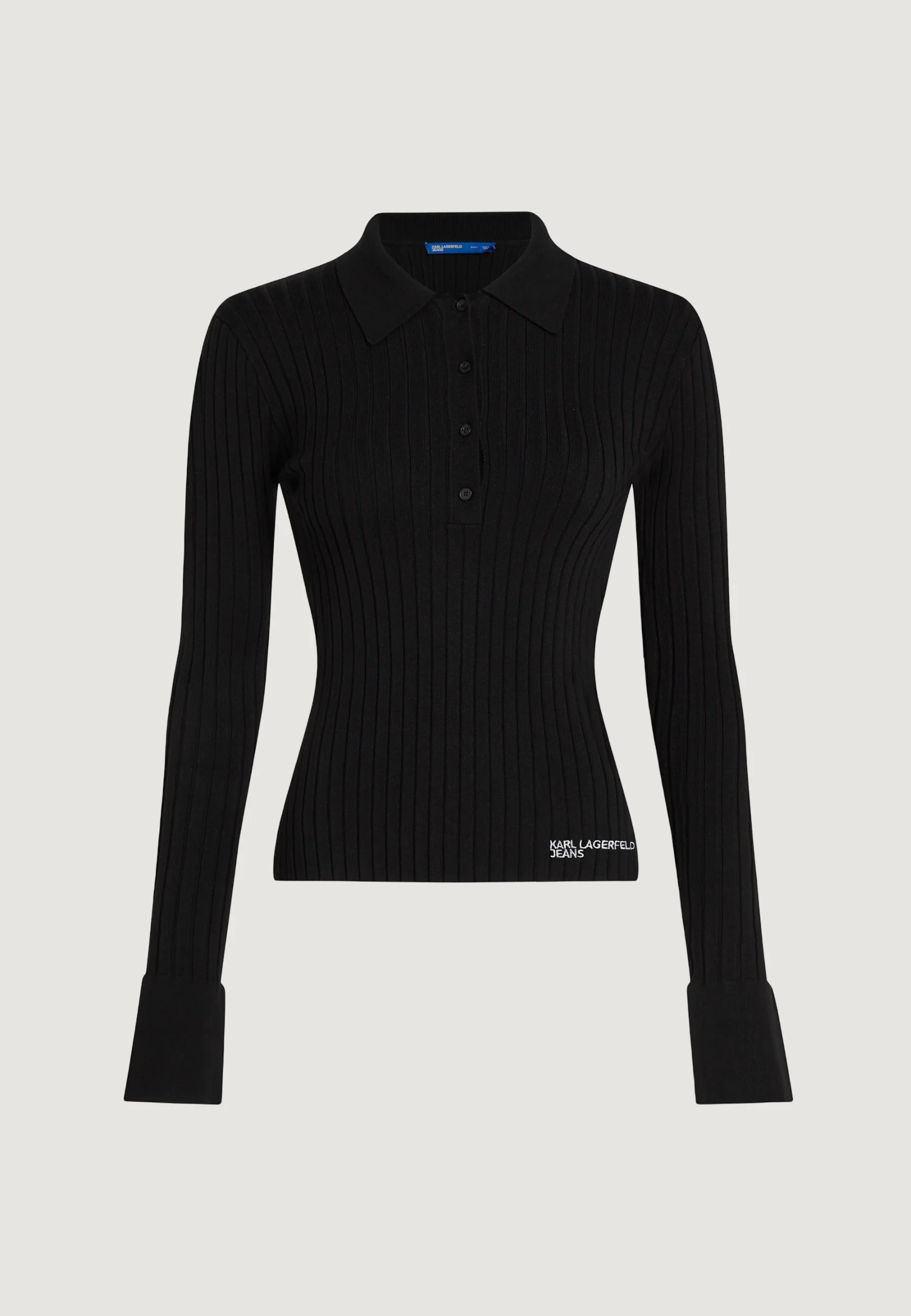 T-shirt manica lunga Karl Lagerfeld Jeans KLJ Ls Knitted Polo - Image 5