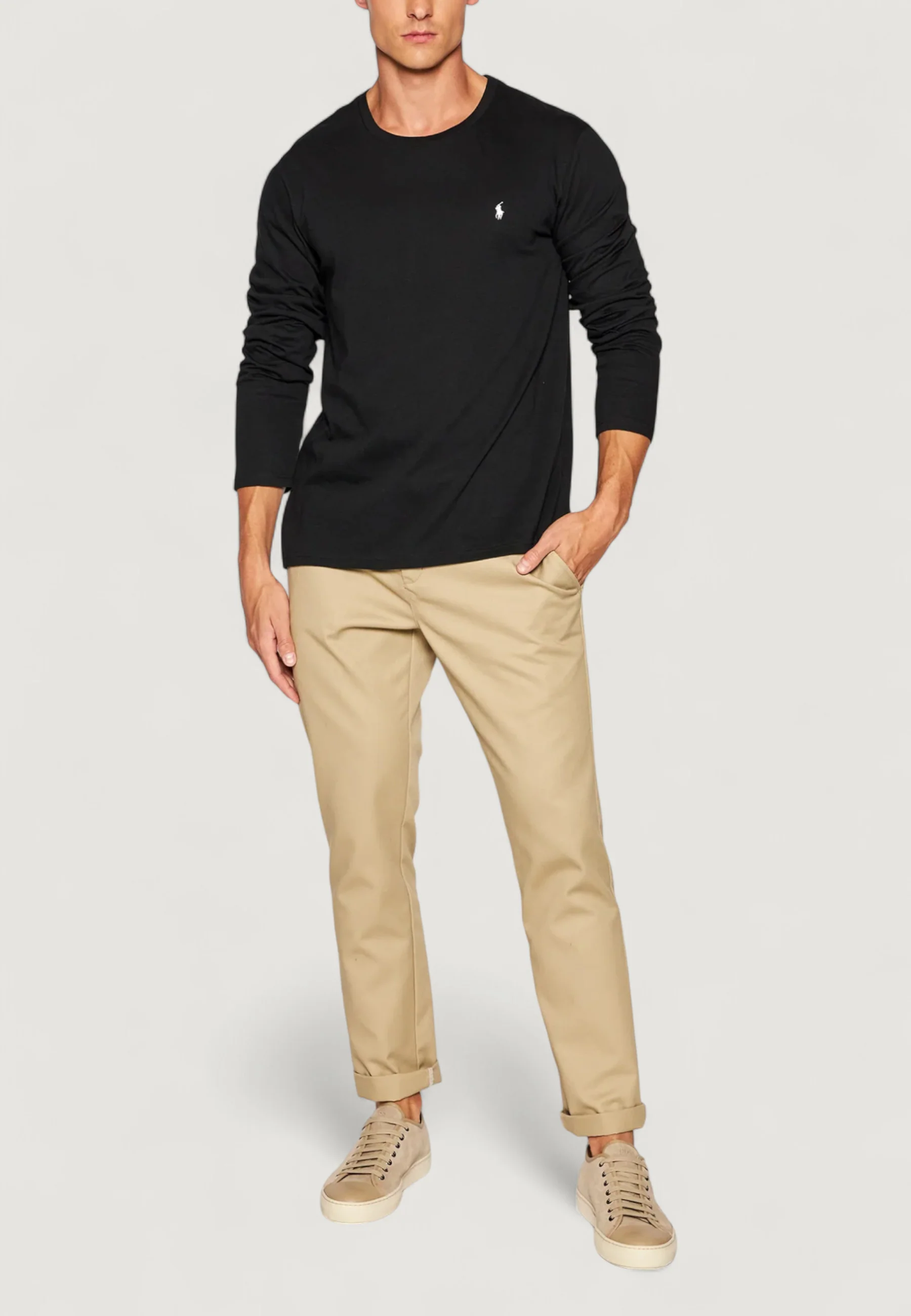 T-shirt manica lunga Ralph Lauren L/S CREW-SLEEP-TOP - Image 2