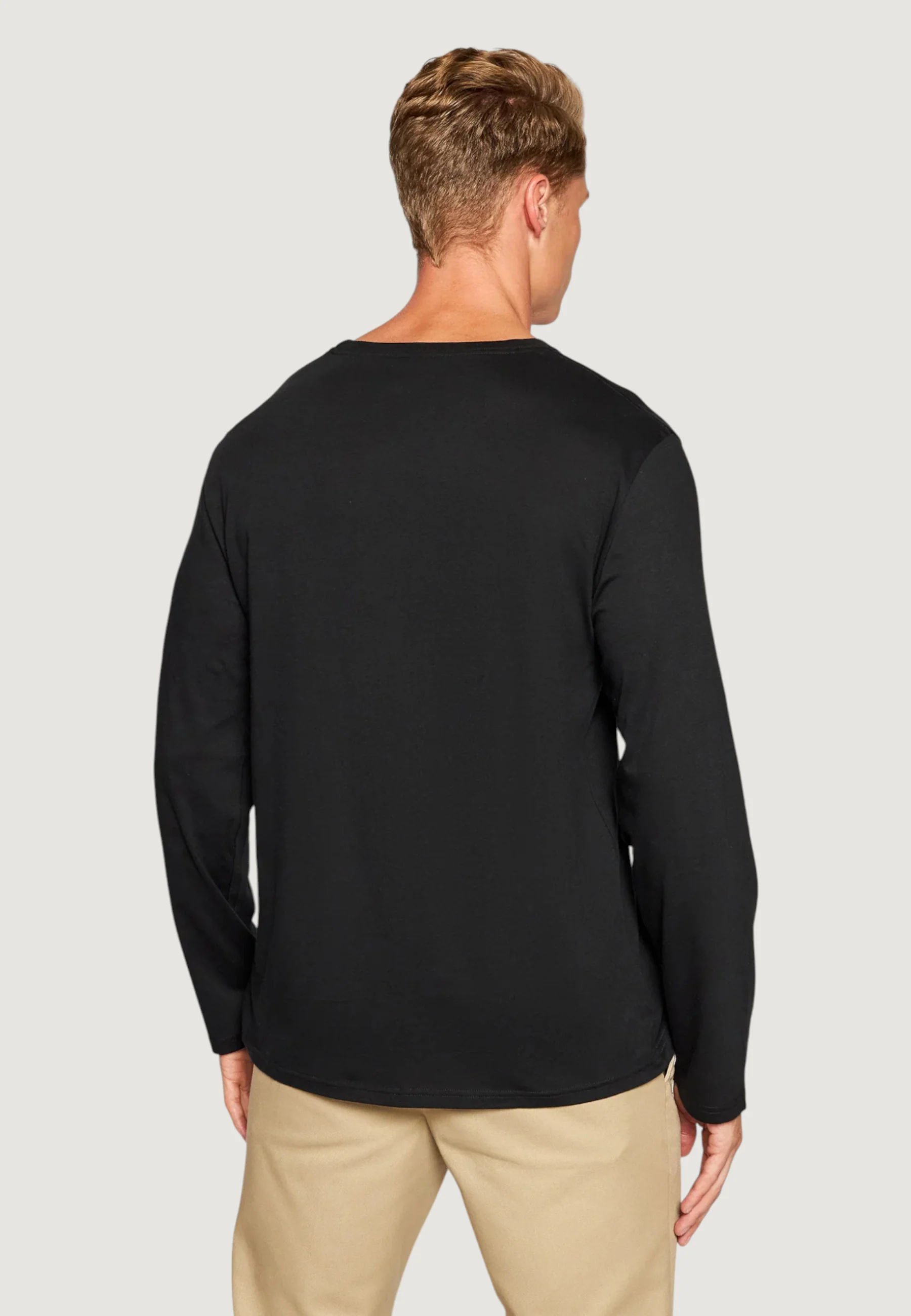 T-shirt manica lunga Ralph Lauren L/S CREW-SLEEP-TOP - Image 3