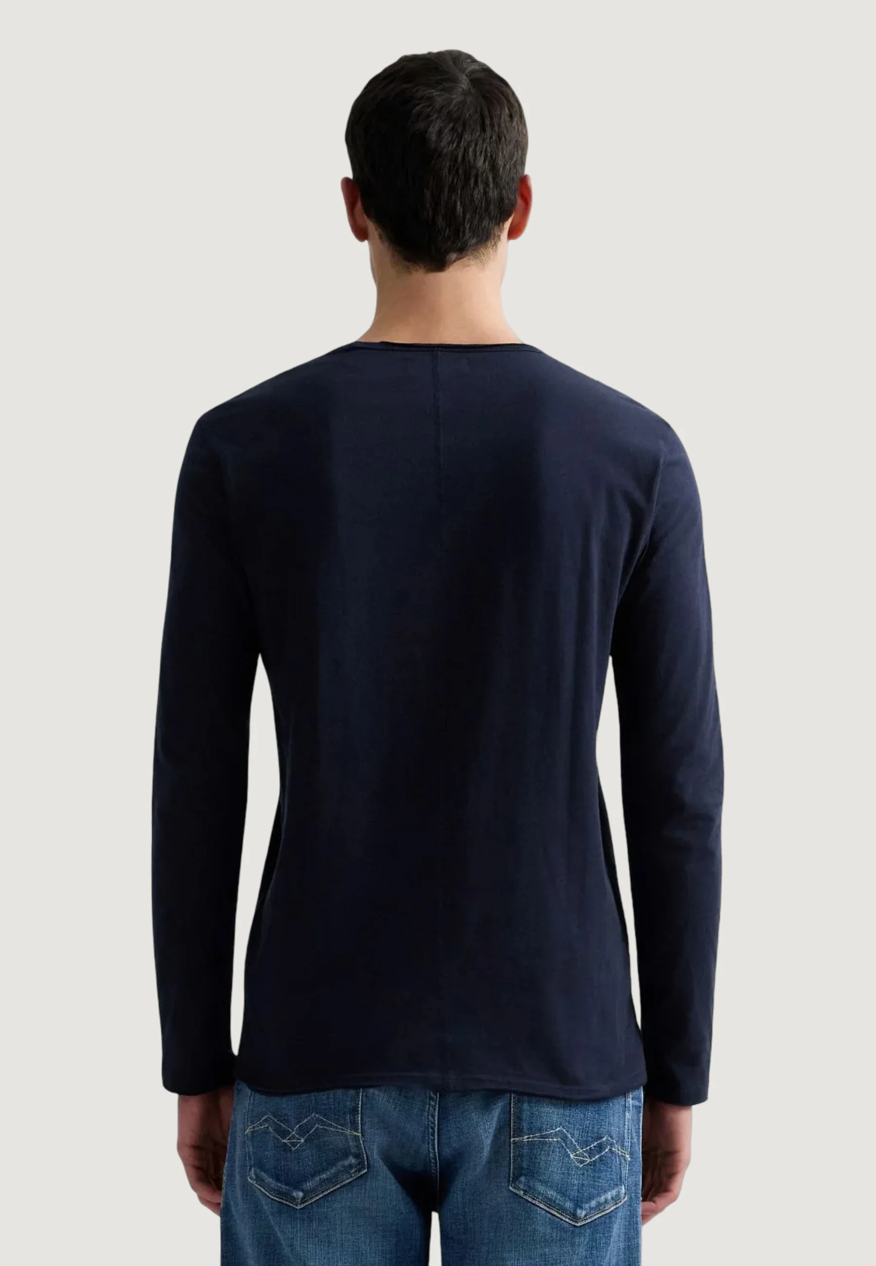 T-shirt manica lunga Replay BASIC JERSEY 30/1 - Image 3