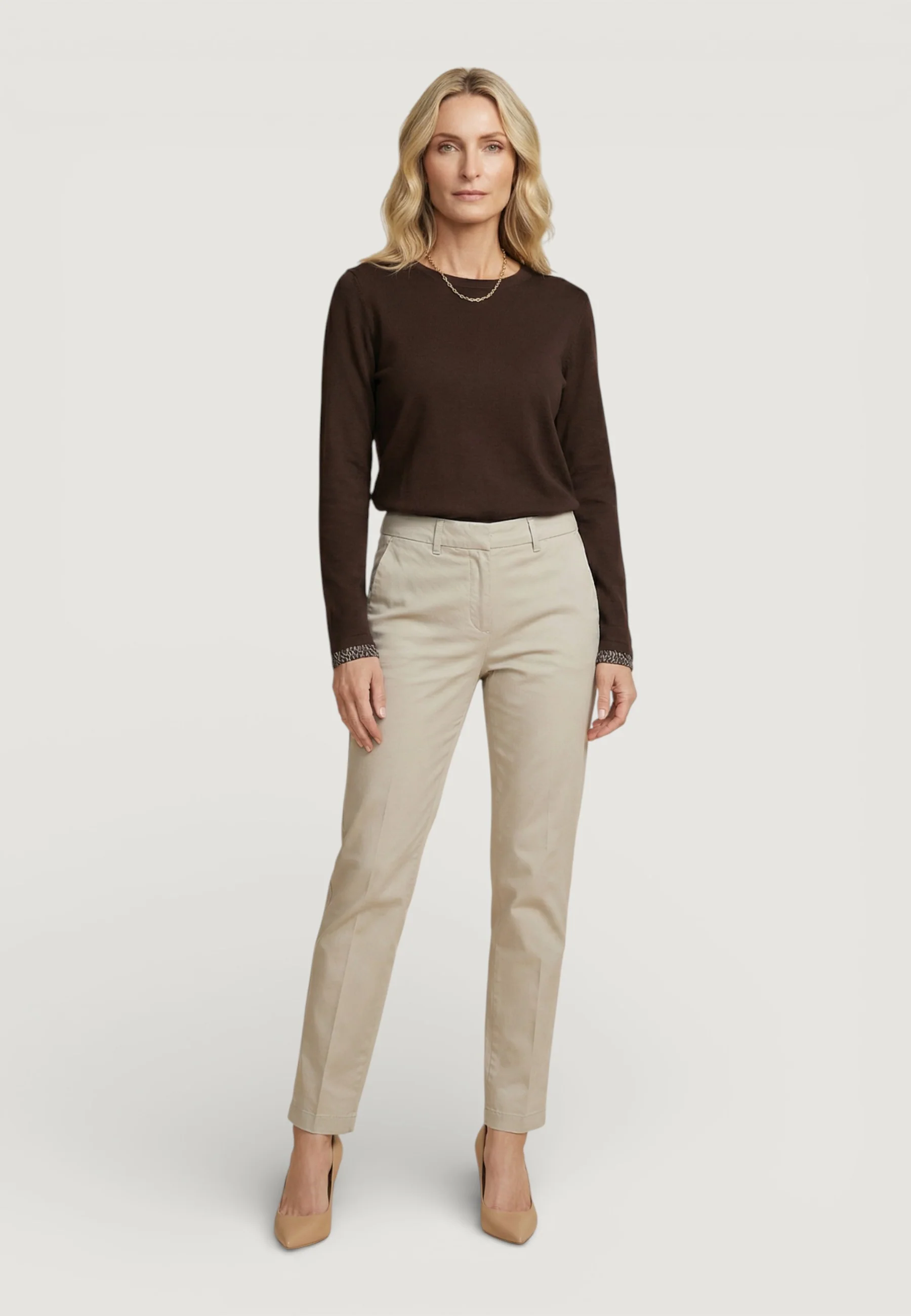 T-shirt manica lunga Street One shirt w.printed mesh cuffs - Image 2
