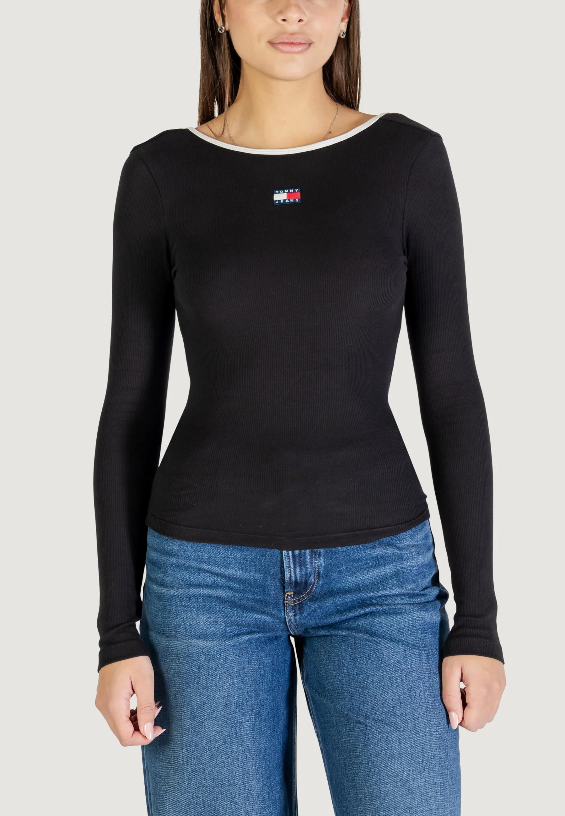 T-shirt manica lunga Tommy Hilfiger Jeans DW0DW21839 - Image 3