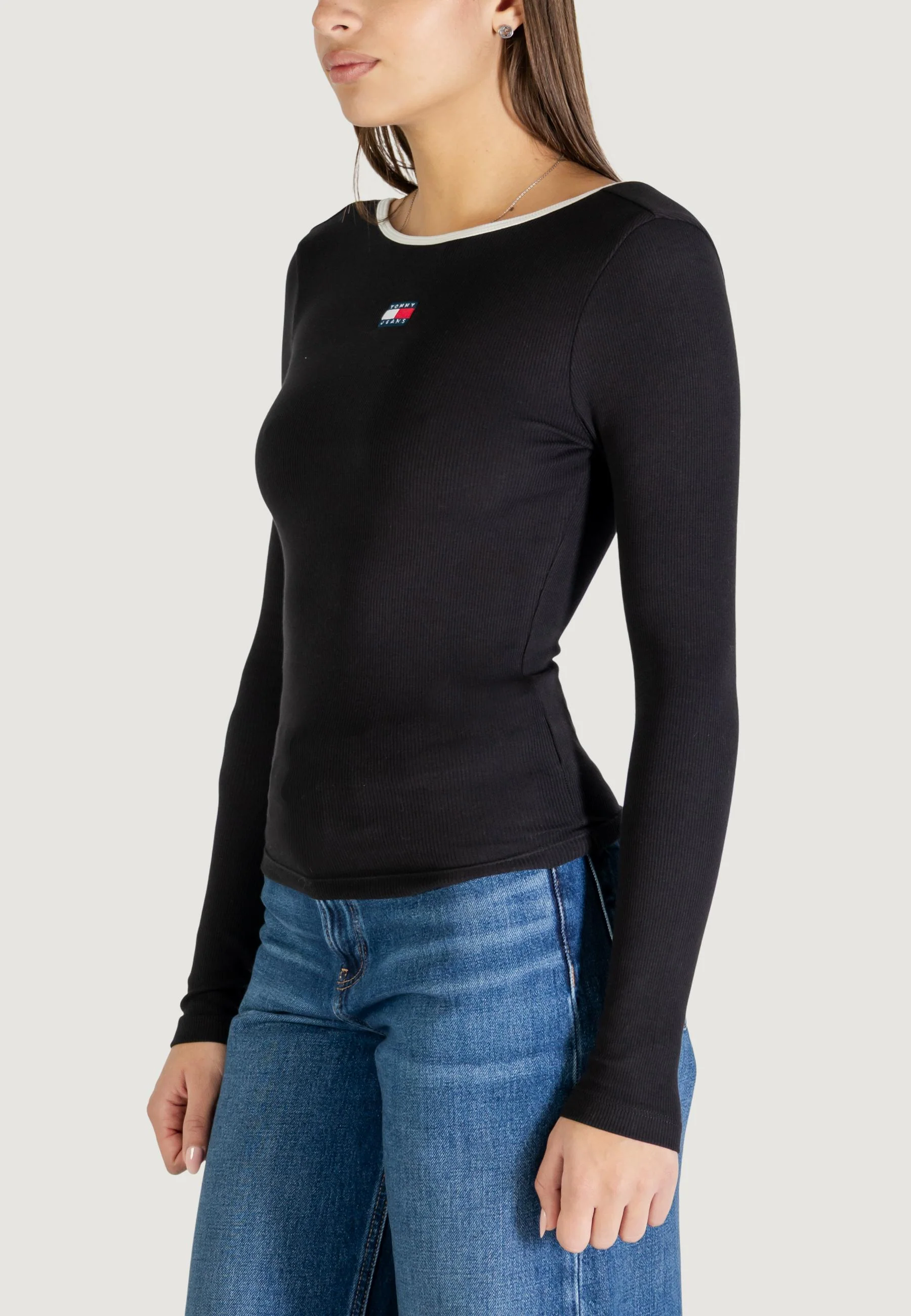 T-shirt manica lunga Tommy Hilfiger Jeans DW0DW21839 - Image 4