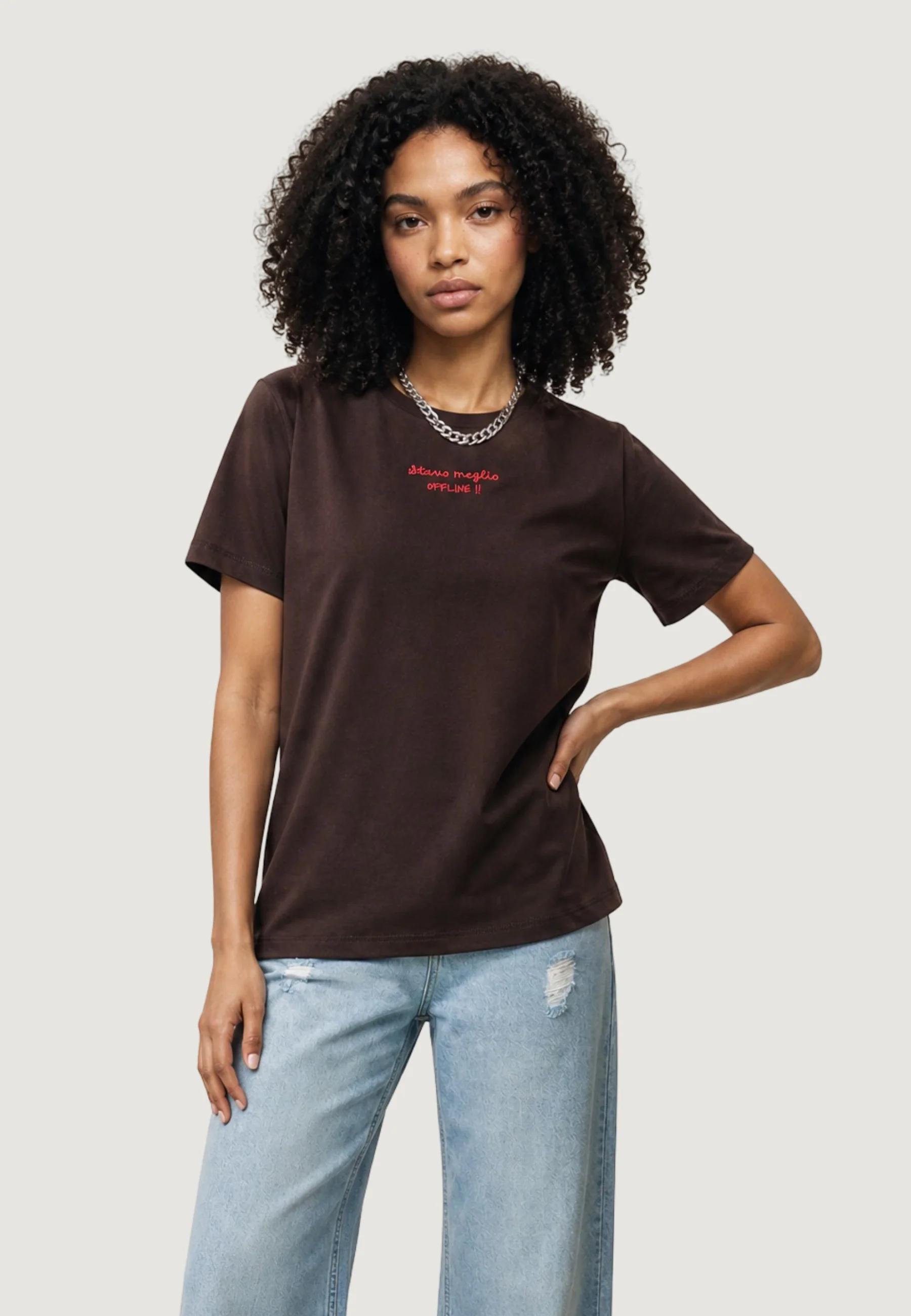 T-shirt Only ONLADELINA S/S TEE CS JRS