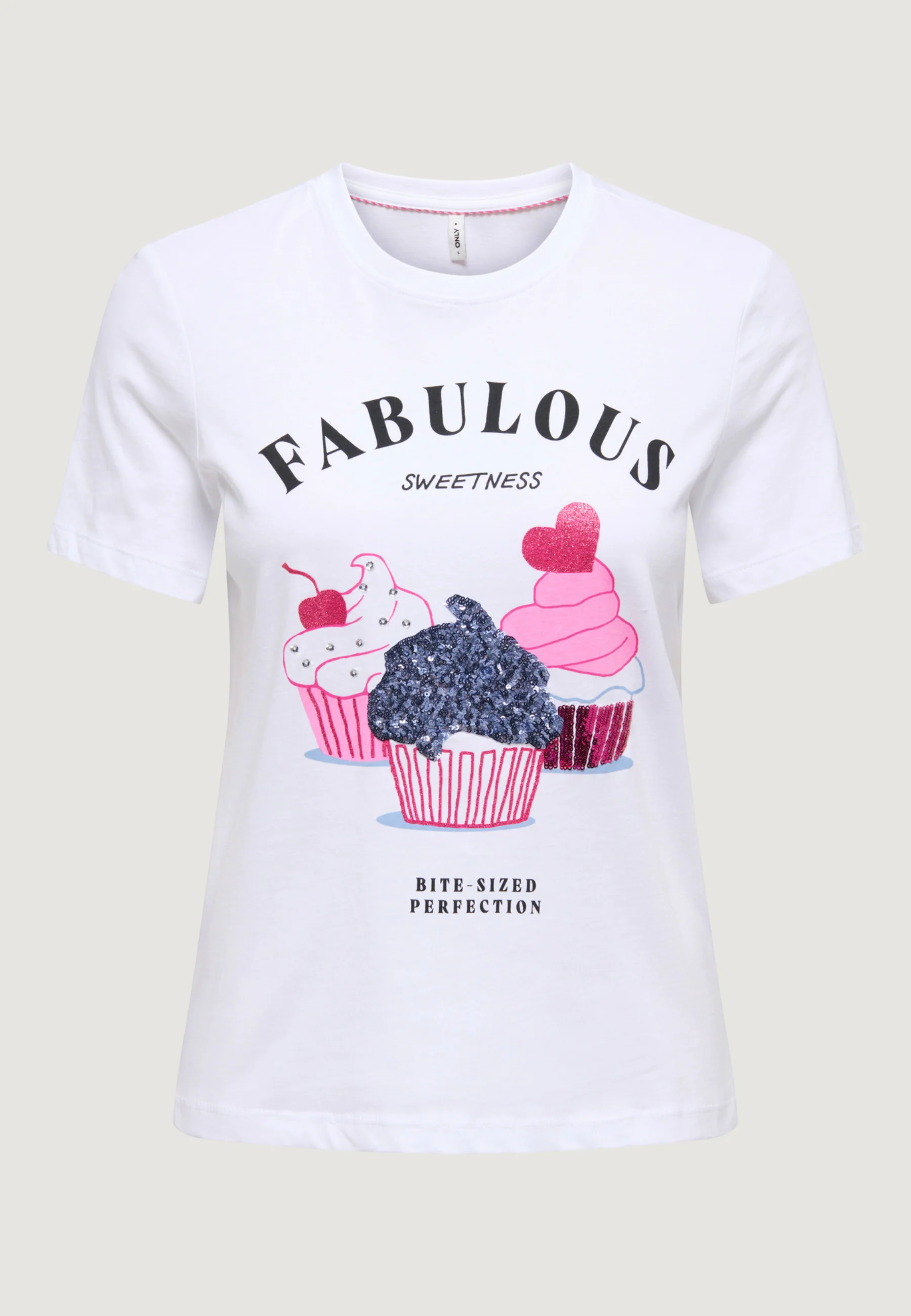 T-shirt Only Onlkita Life S/S Glam Top Box Jrs
