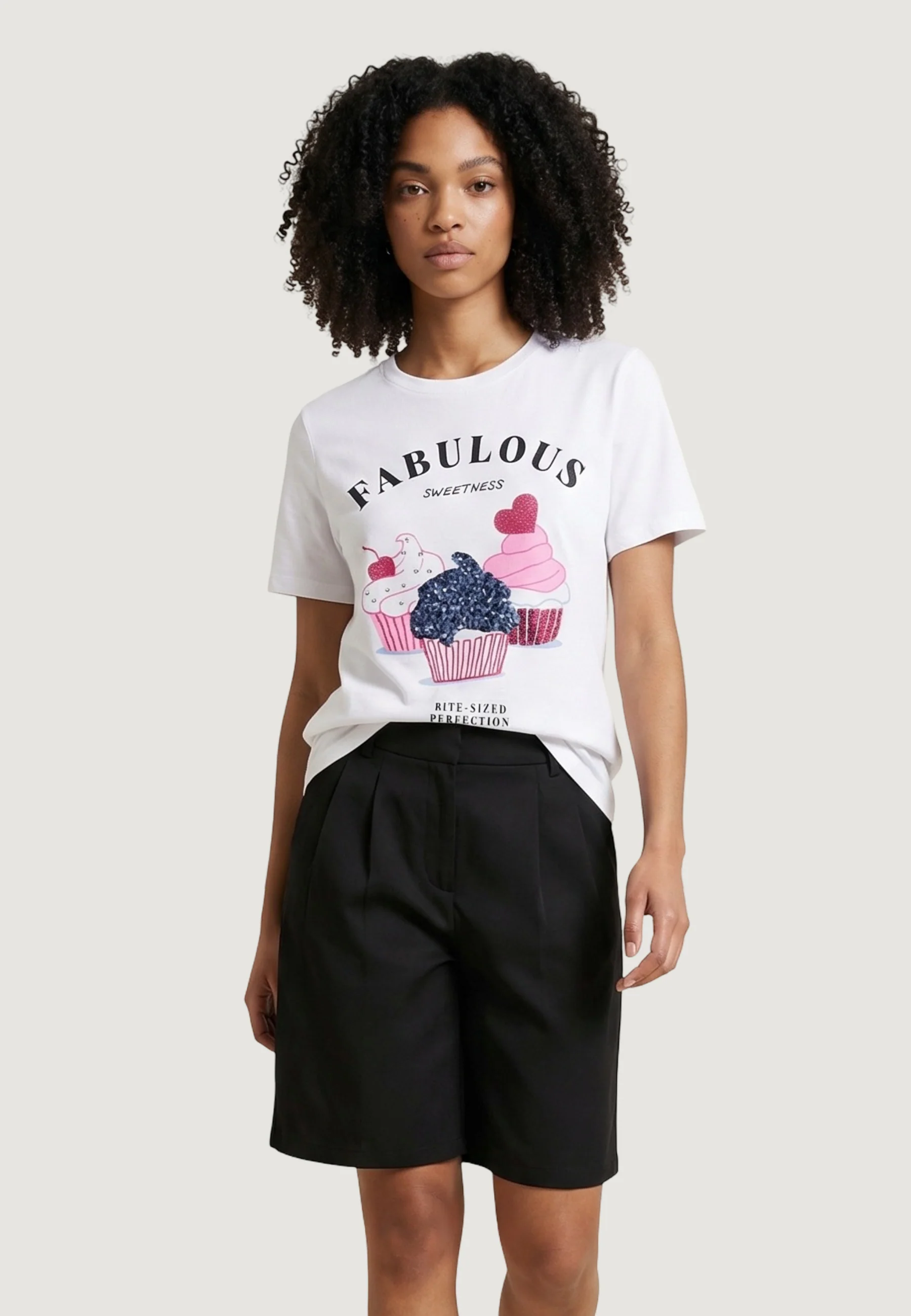 T-shirt Only Onlkita Life S/S Glam Top Box Jrs - Image 2