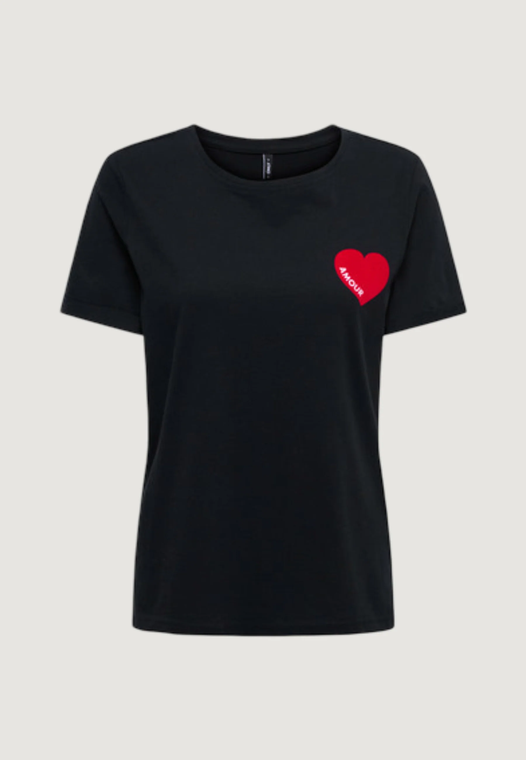 T-shirt Only Onlvica S/S Fold Up Velvet Top Box Ccjrs
