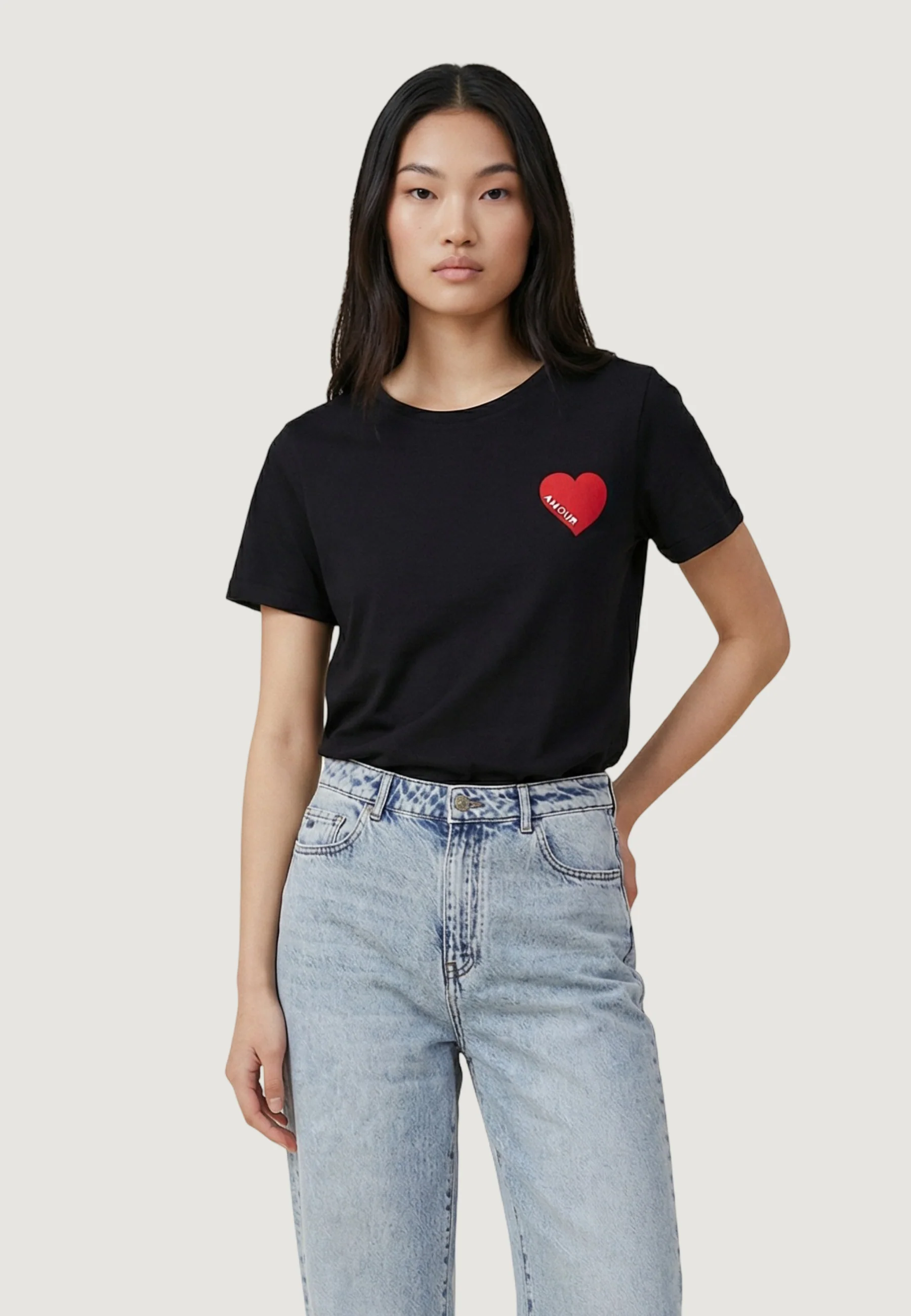 T-shirt Only Onlvica S/S Fold Up Velvet Top Box Ccjrs - Image 3