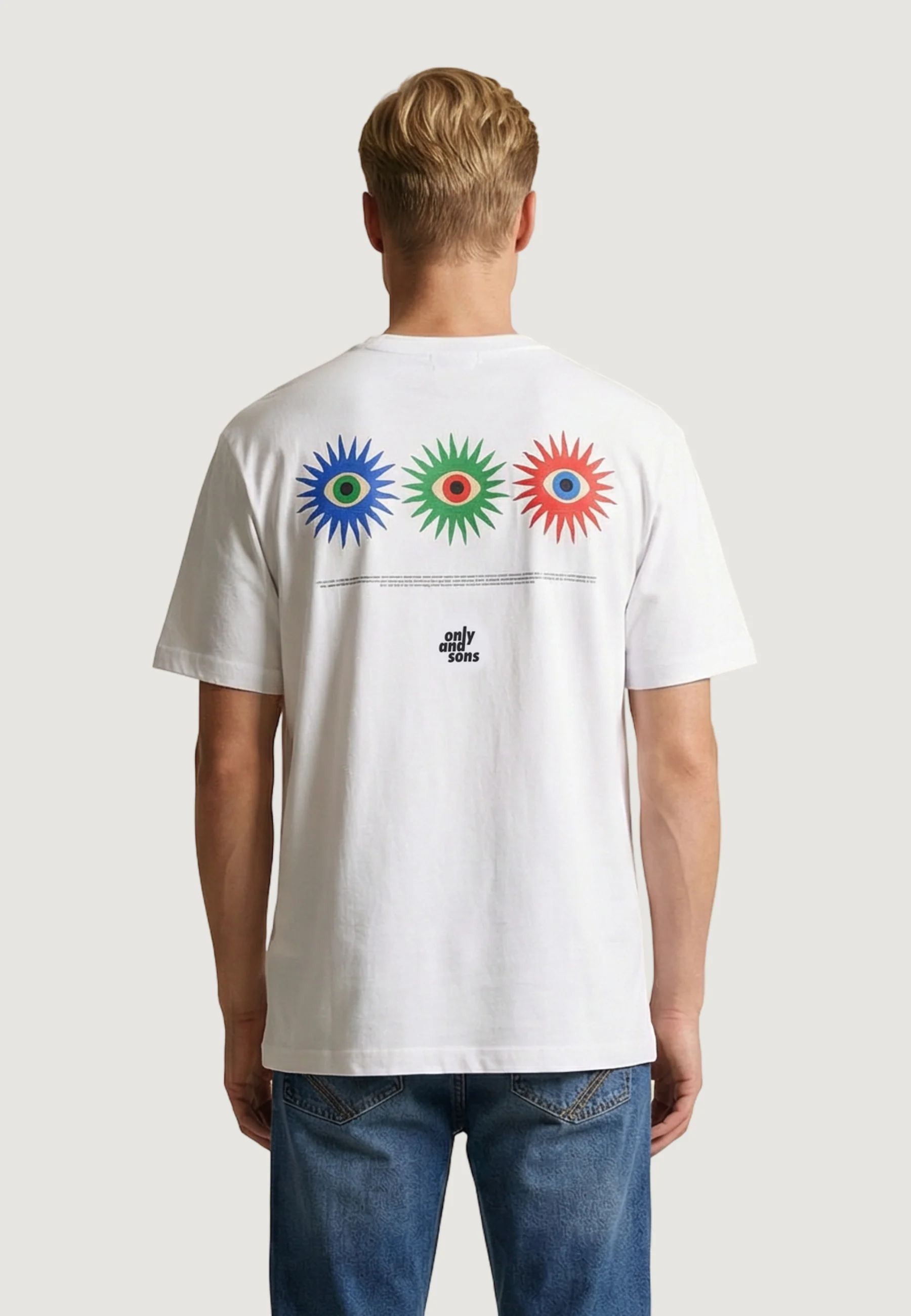 T-shirt Only & Sons Onsfred Life Eye Rlx Ss Tee - Image 2