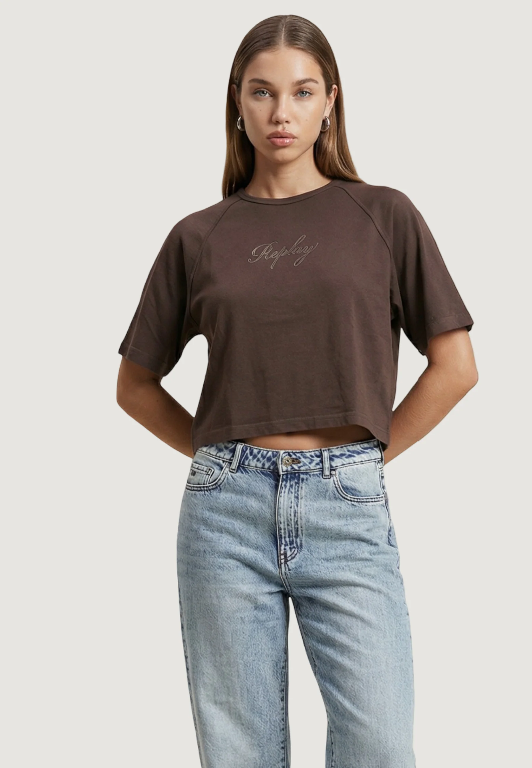 T-shirt Replay OVER