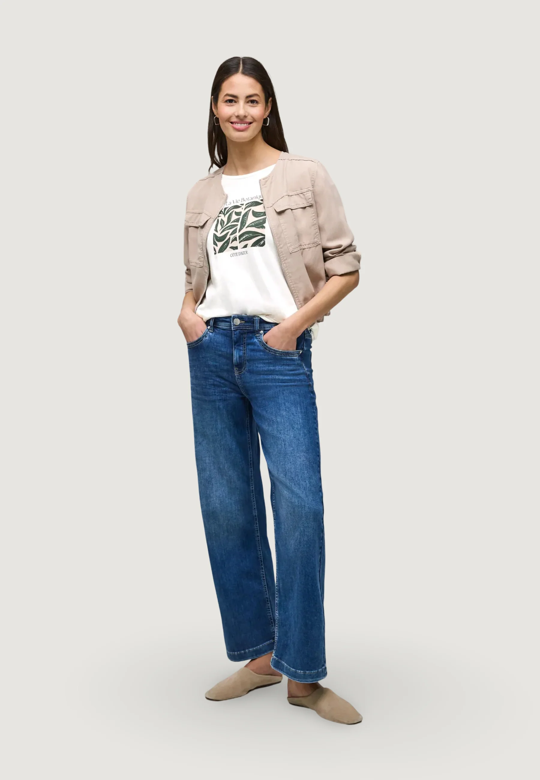 T-shirt Street One leaf artwork - Image 3