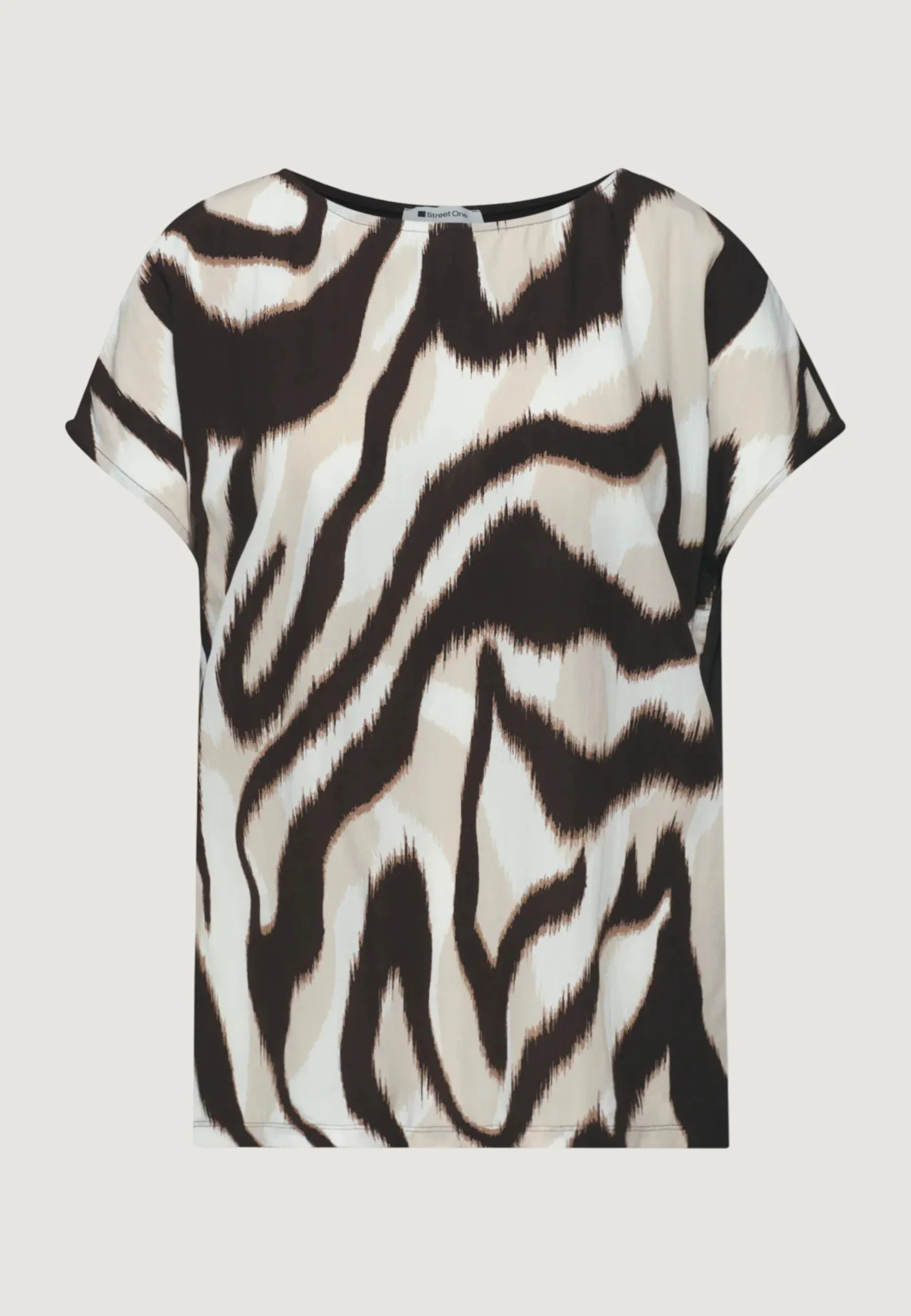 T-shirt Street One printed mat-mix shirt - Image 3