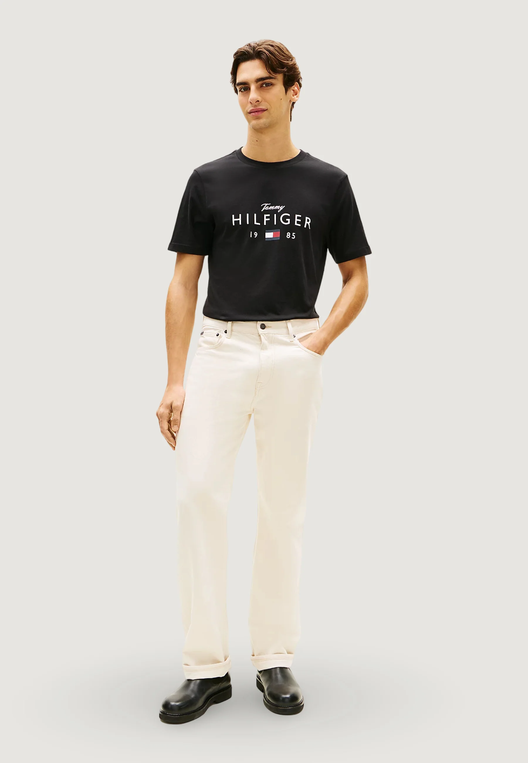 T-shirt Tommy Hilfiger Jeans BRAND LOVE BIG HILFI - Image 4