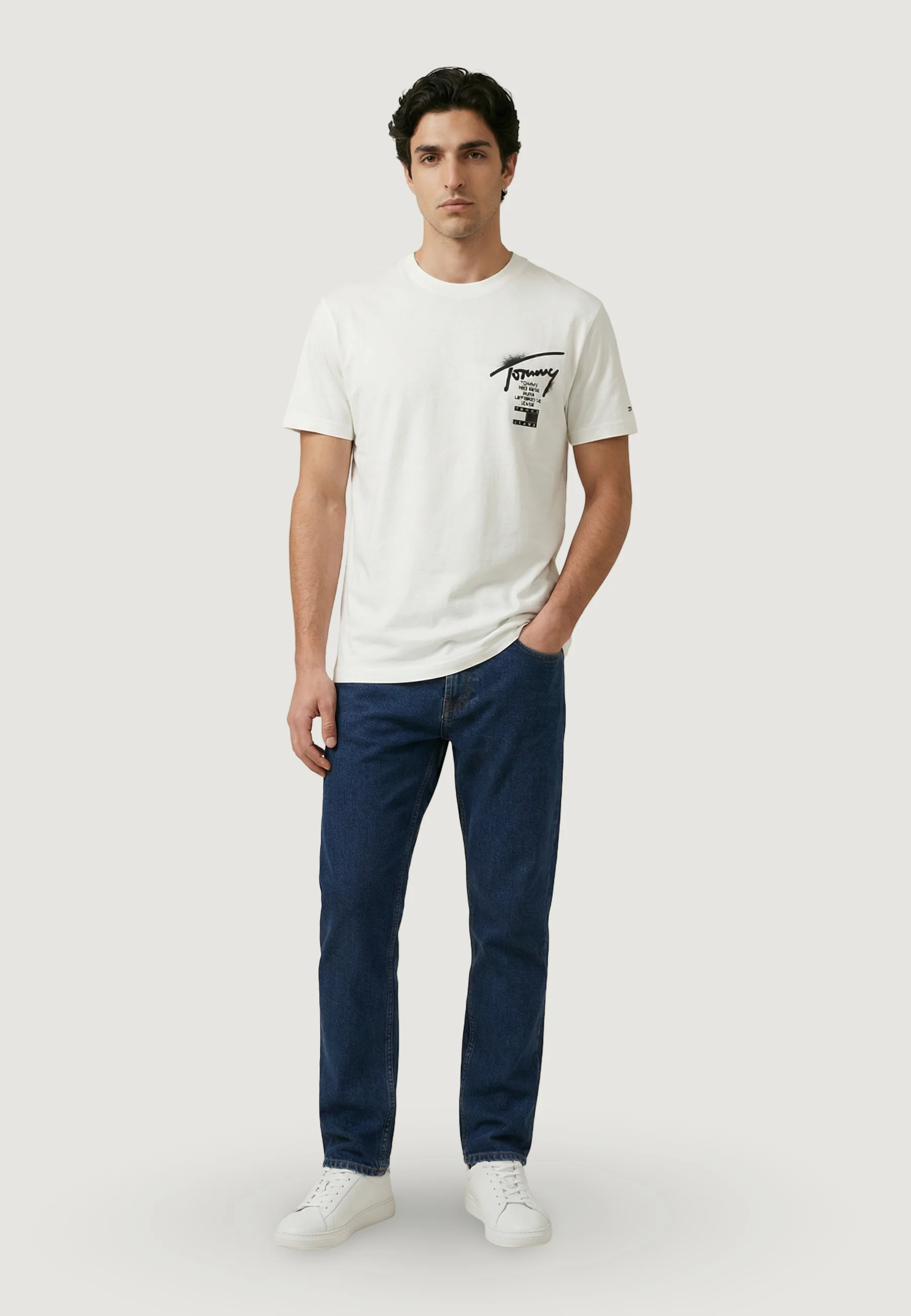 T-shirt Tommy Hilfiger Jeans DM0DM22553 - Image 2