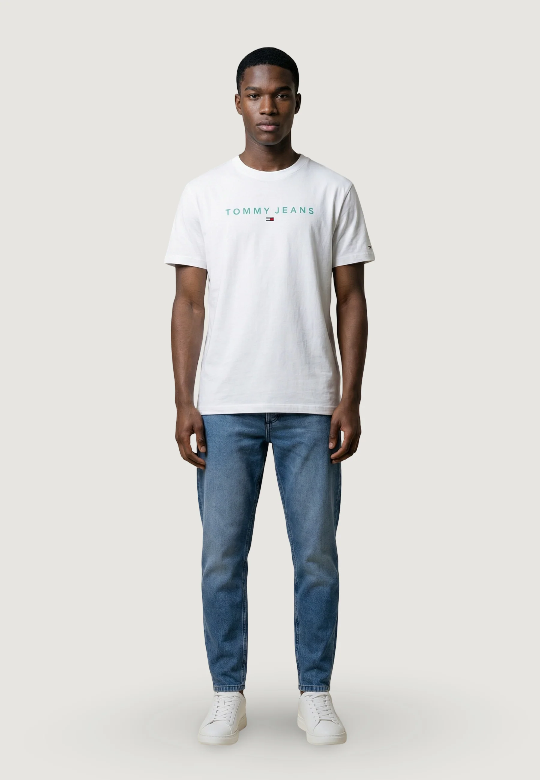 T-shirt Tommy Hilfiger Jeans TJM REG LINEAR LOGO - Image 2