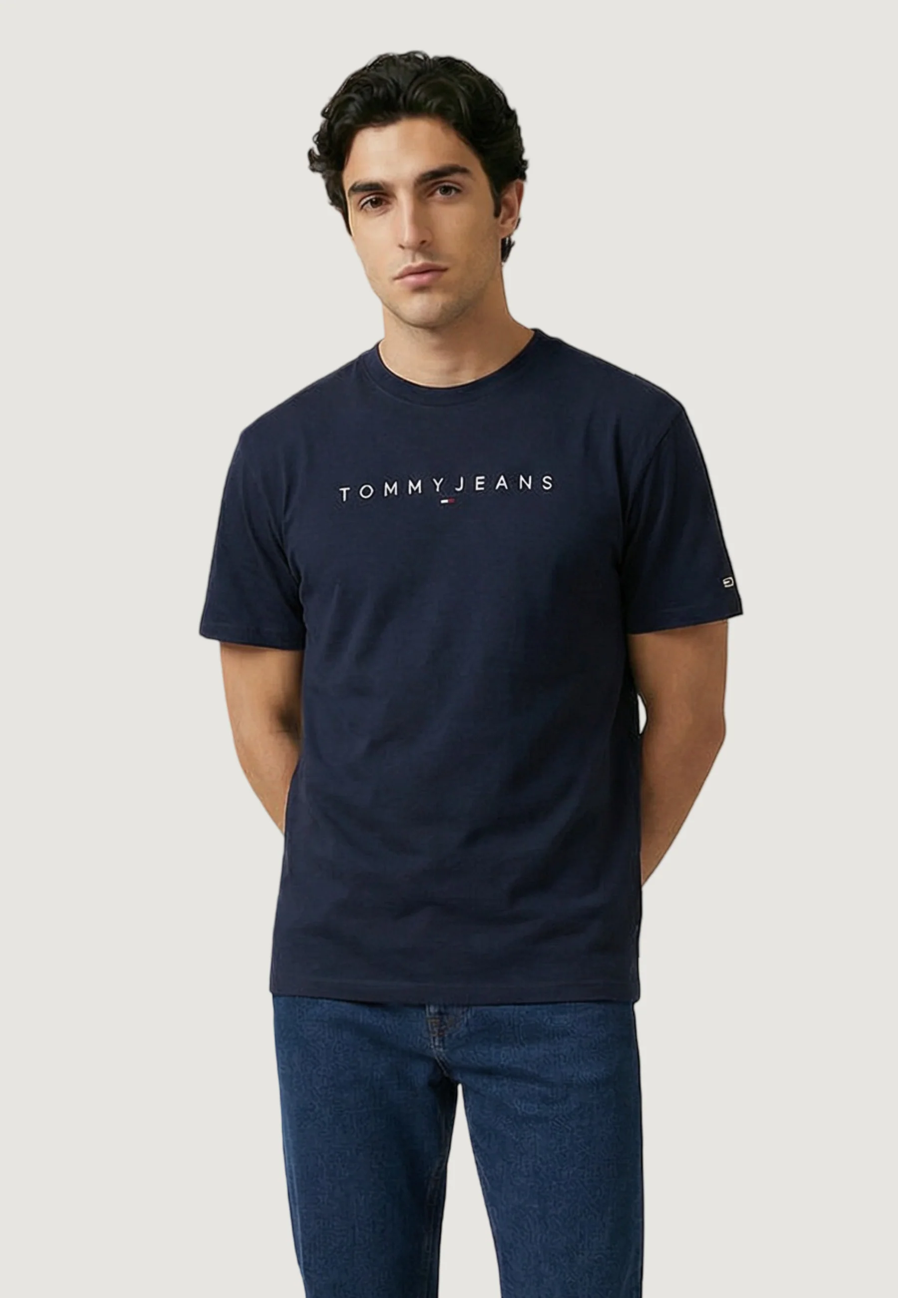 T-shirt Tommy Hilfiger Jeans TJM REG LINEAR LOGO