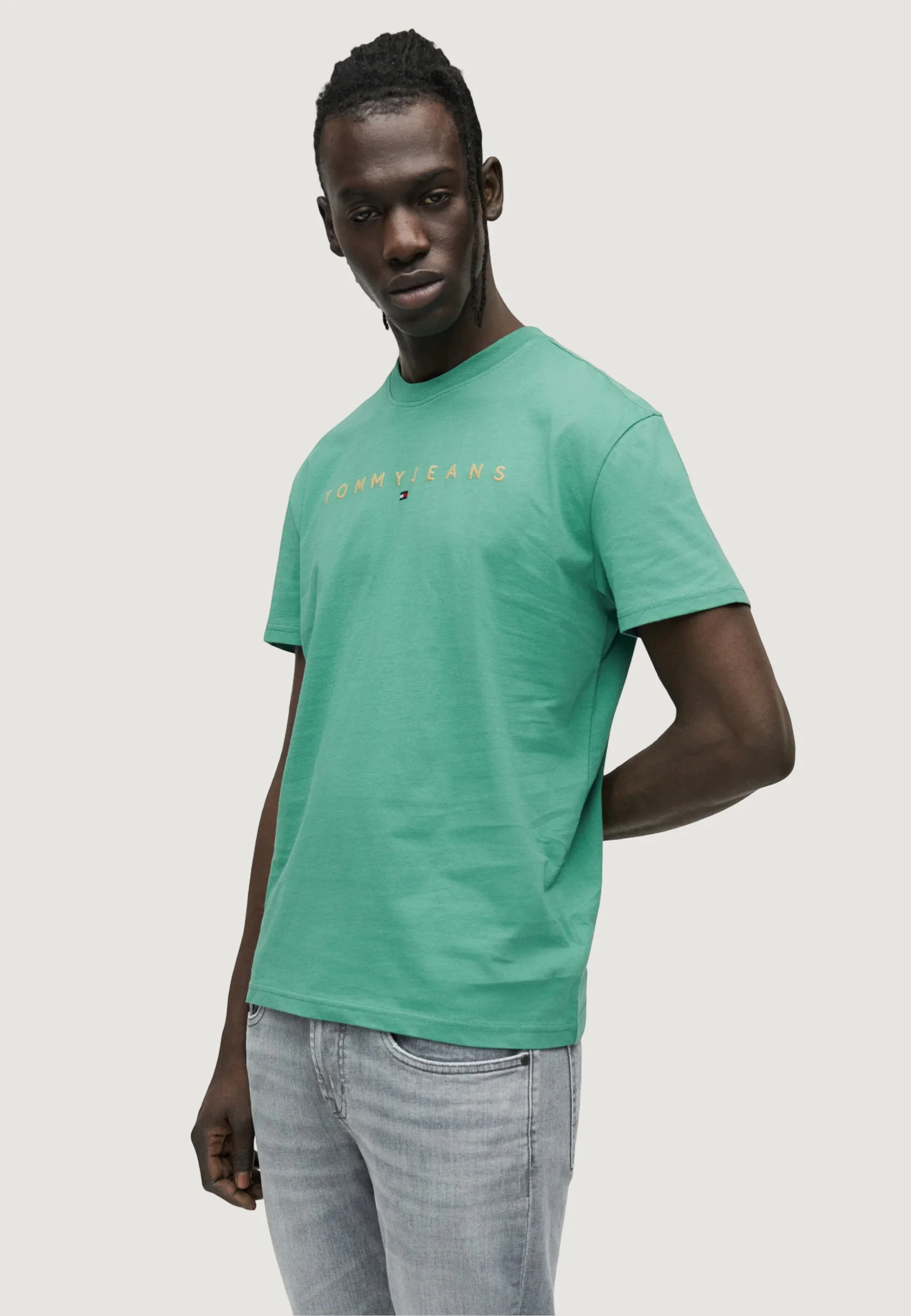 T-shirt Tommy Hilfiger Jeans TJM REG LINEAR LOGO - Image 4