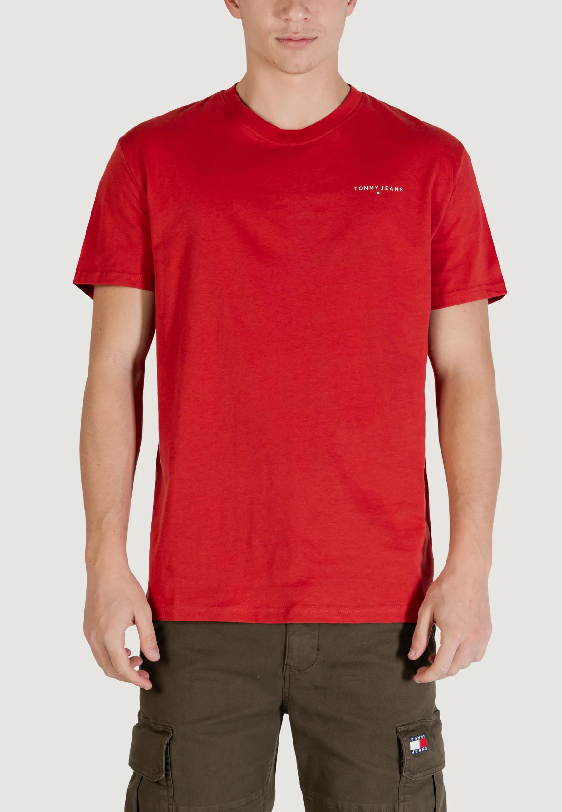 T-shirt Tommy Hilfiger Jeans TJM SLIM LINEAR CHES