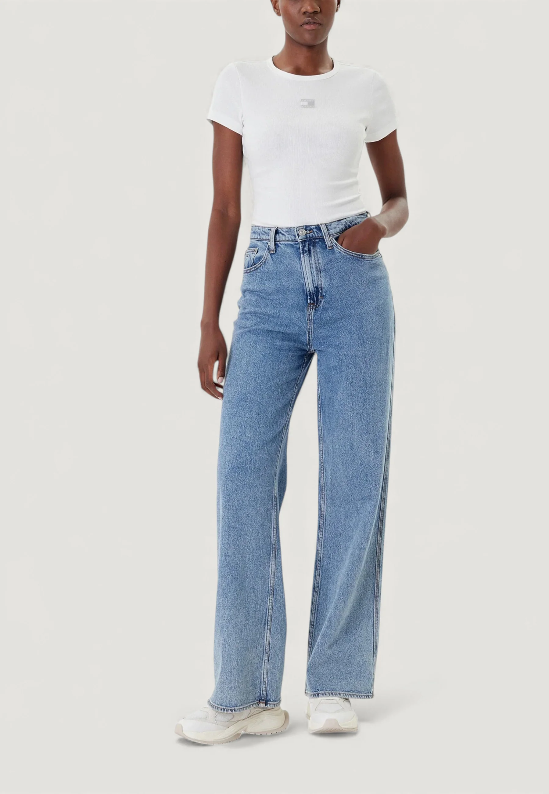 T-shirt Tommy Hilfiger Jeans TJW BADGE RIB - Image 4