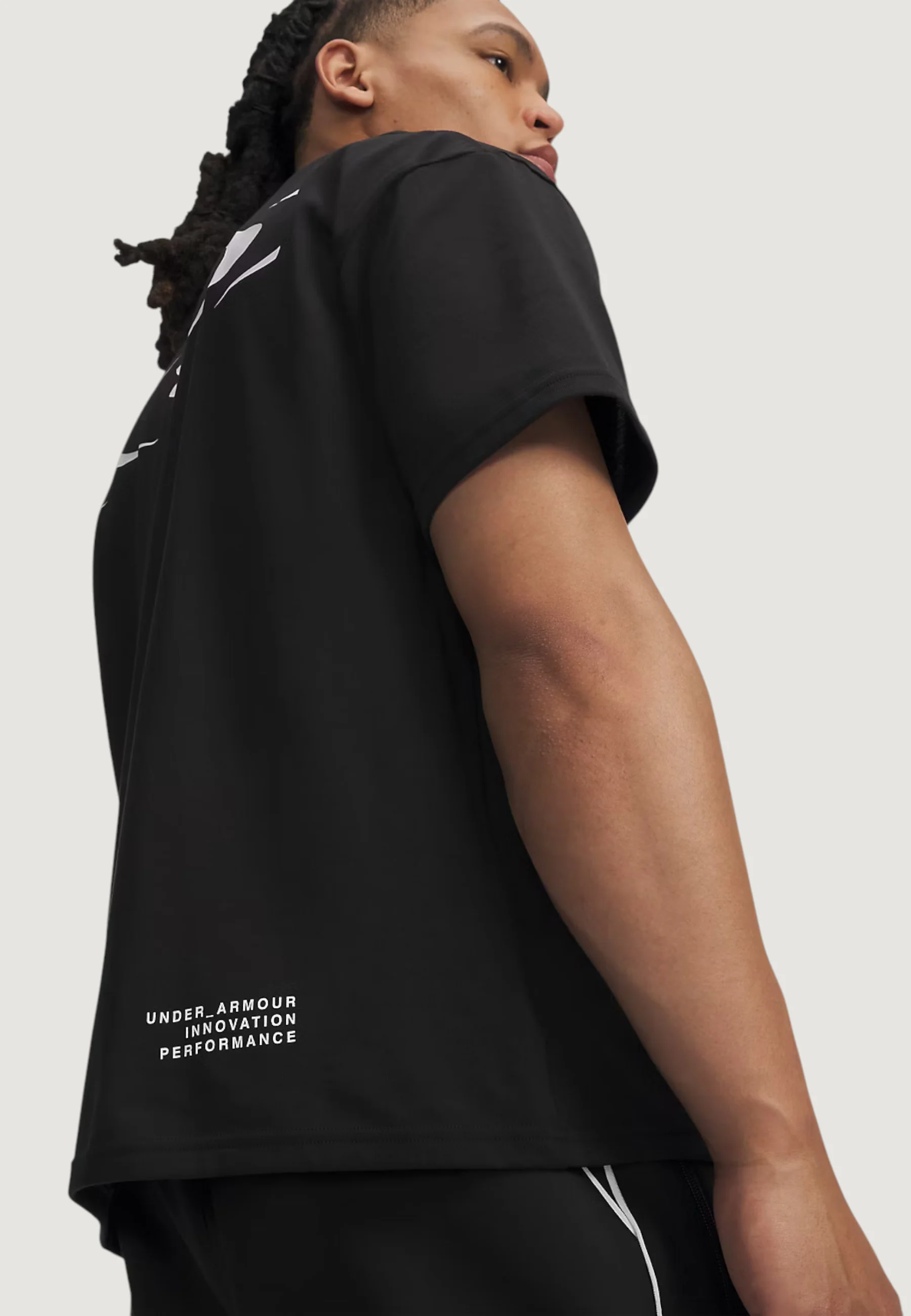 T-shirt Under Armour UA M HWT ECHO LOGO OS SS - Image 4