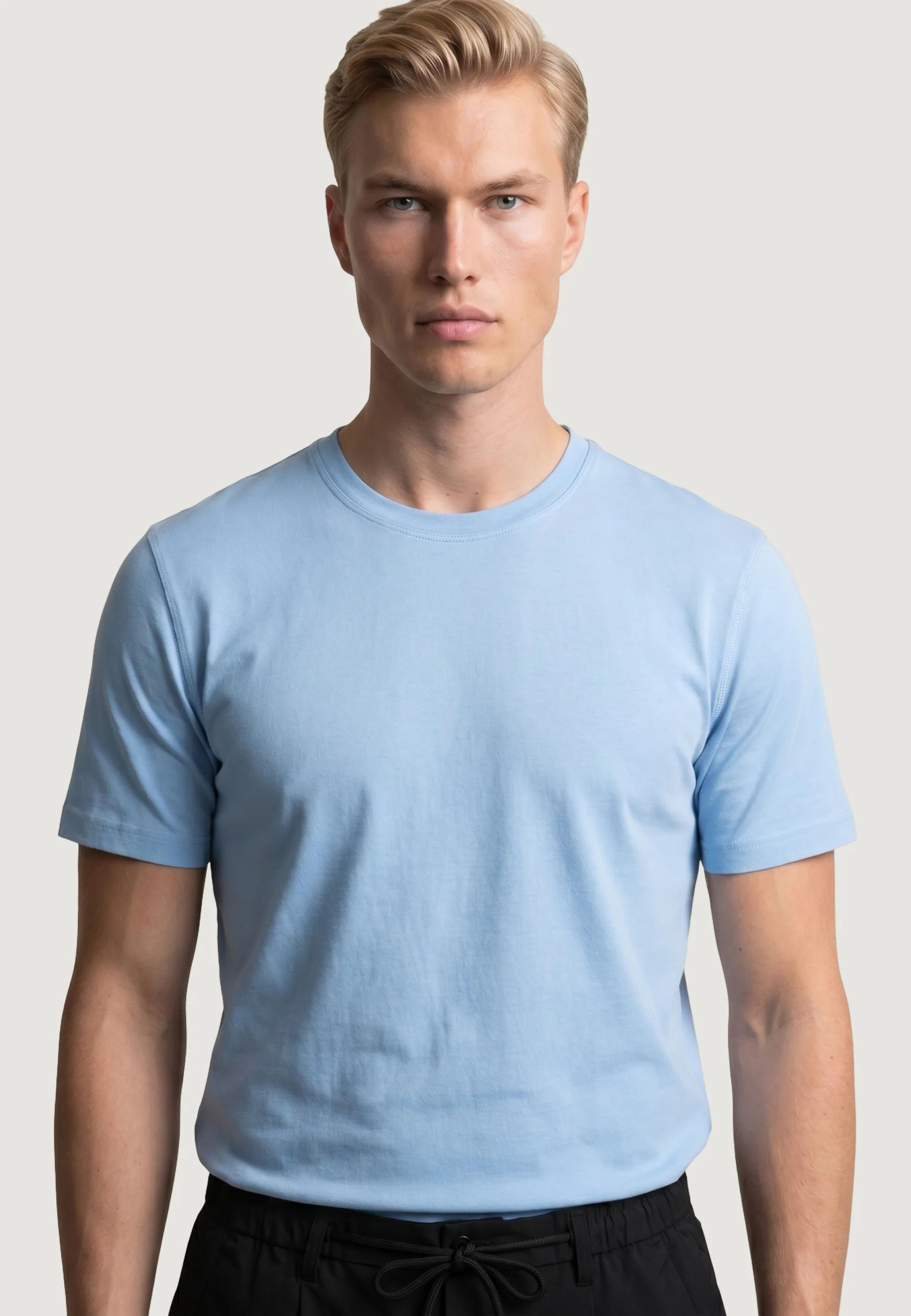 T-shirt YOS T-SHIRT UOMO JERSEY SUPIMA - Image 3