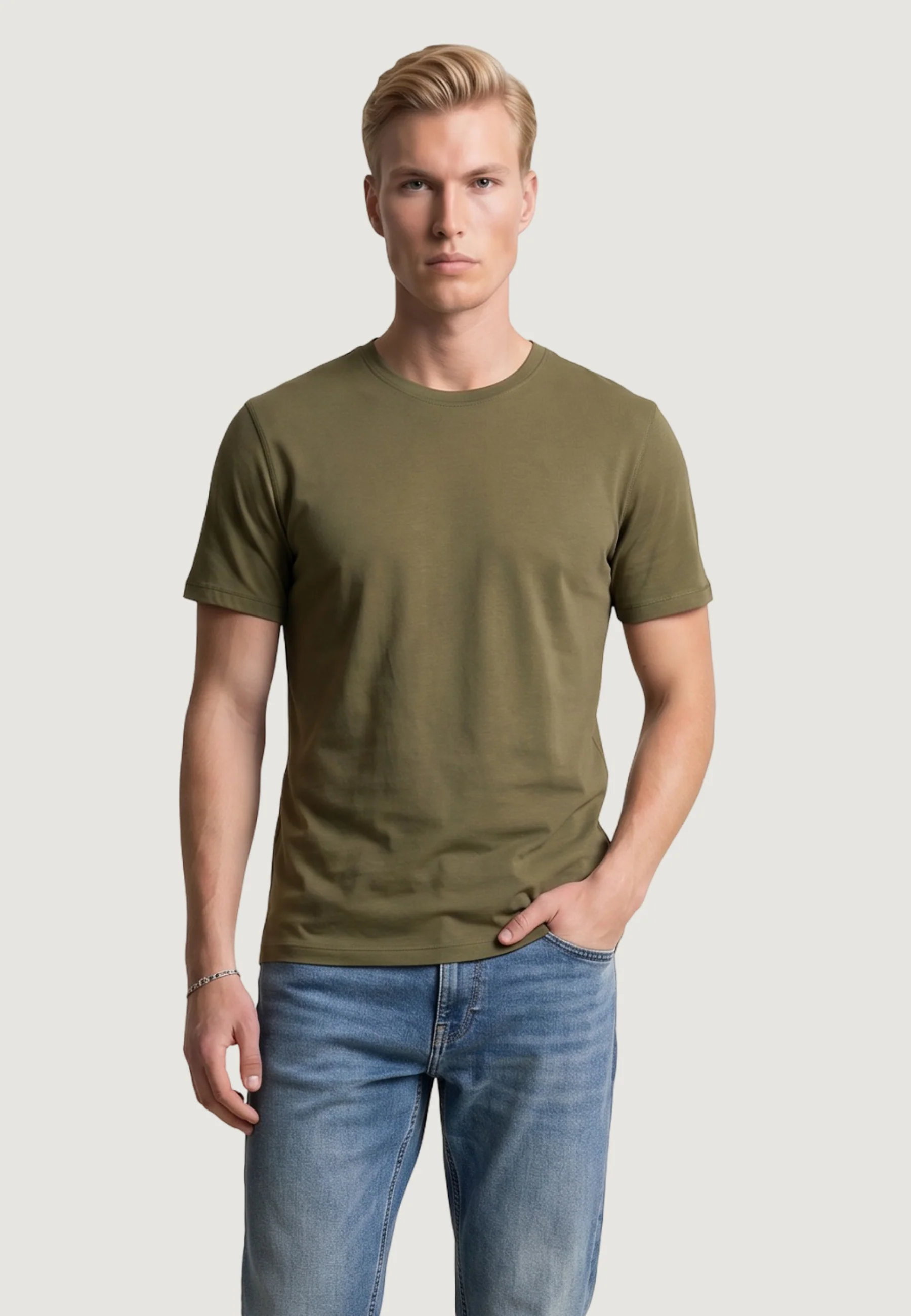 T-shirt YOS T-SHIRT UOMO JERSEY SUPIMA