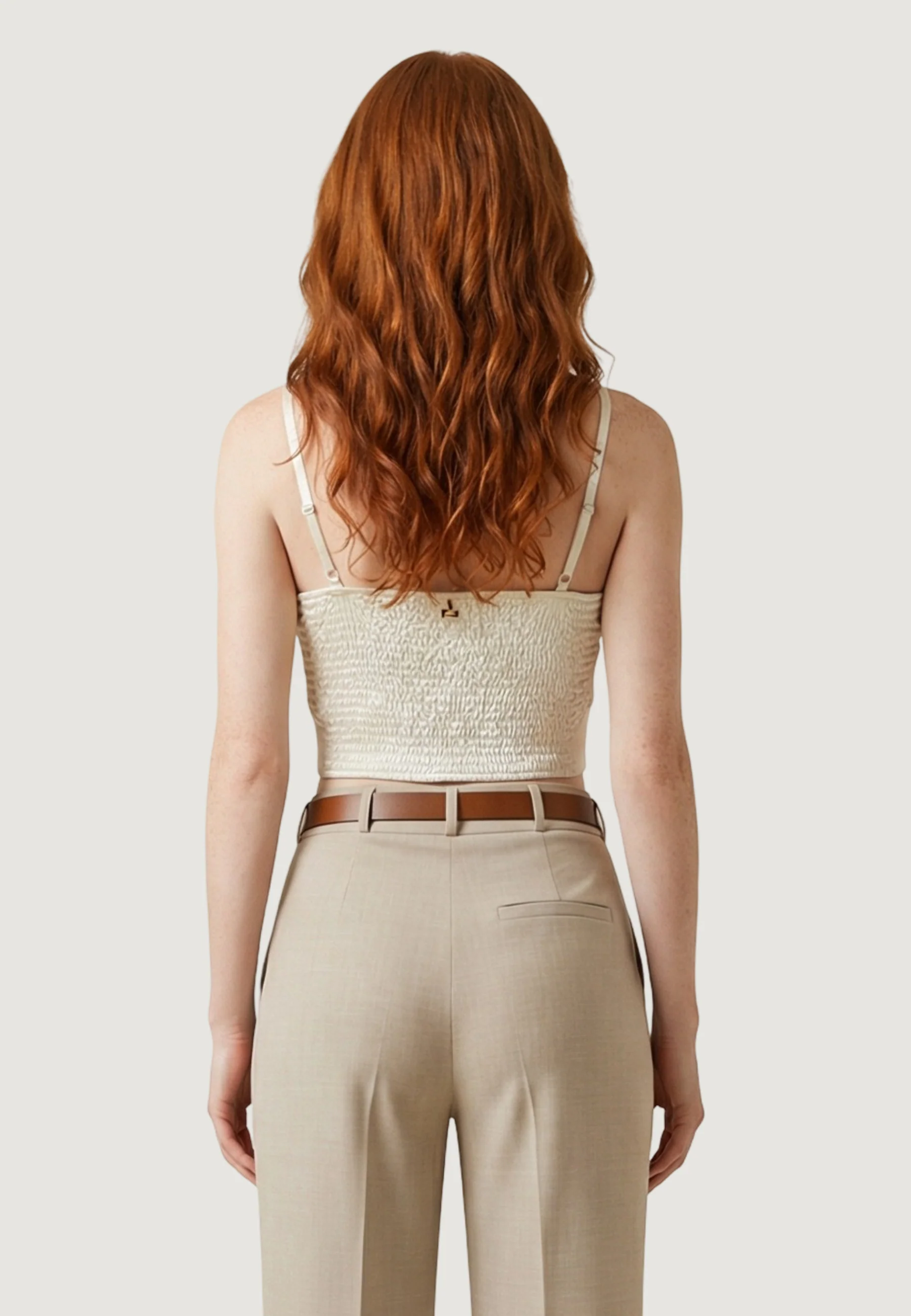 Top Artigli BUSTIER IN PIZZO E RASO - Image 2