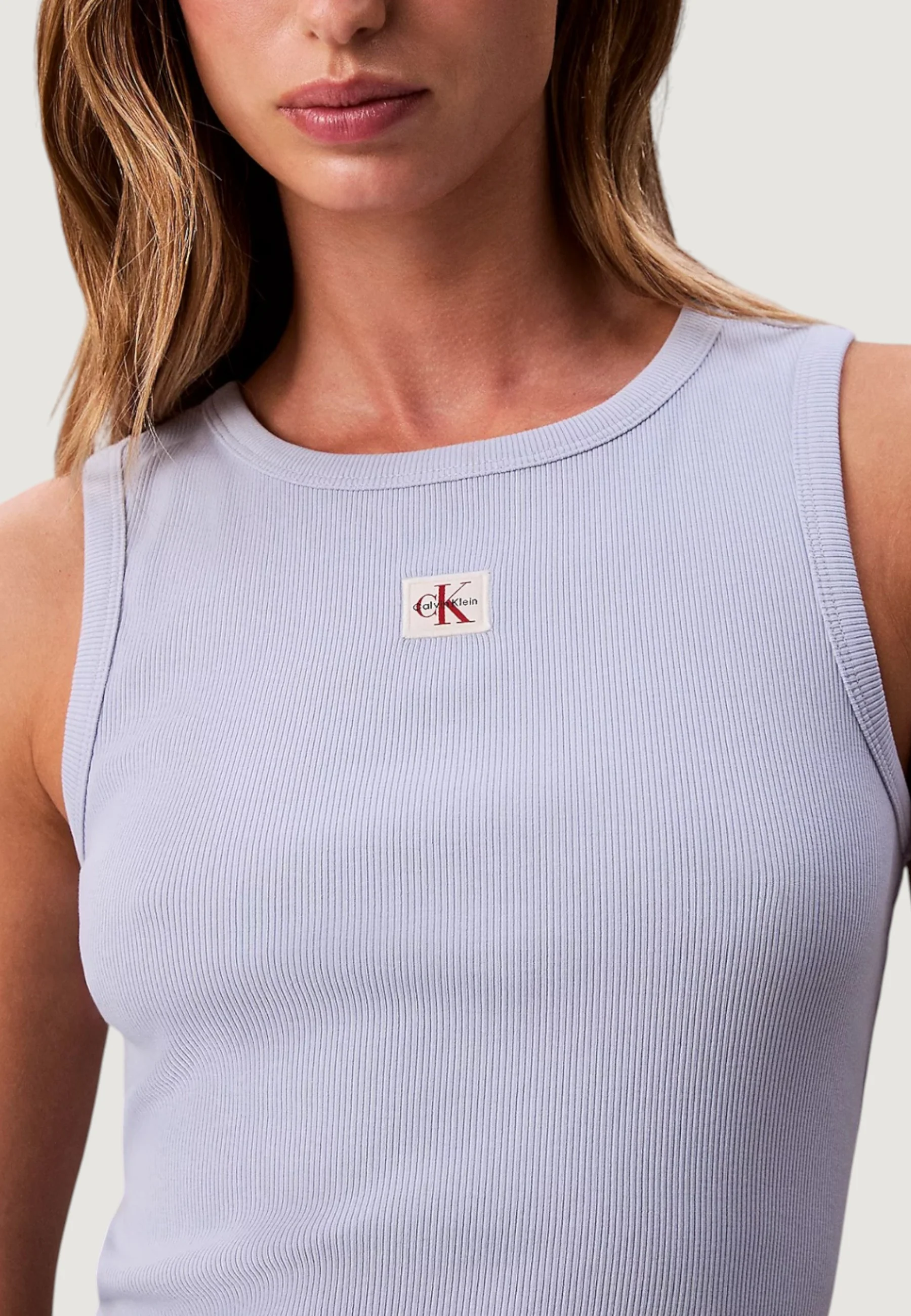 Canotta Calvin Klein Jeans A - WOVEN LABEL 2X2 - Image 3