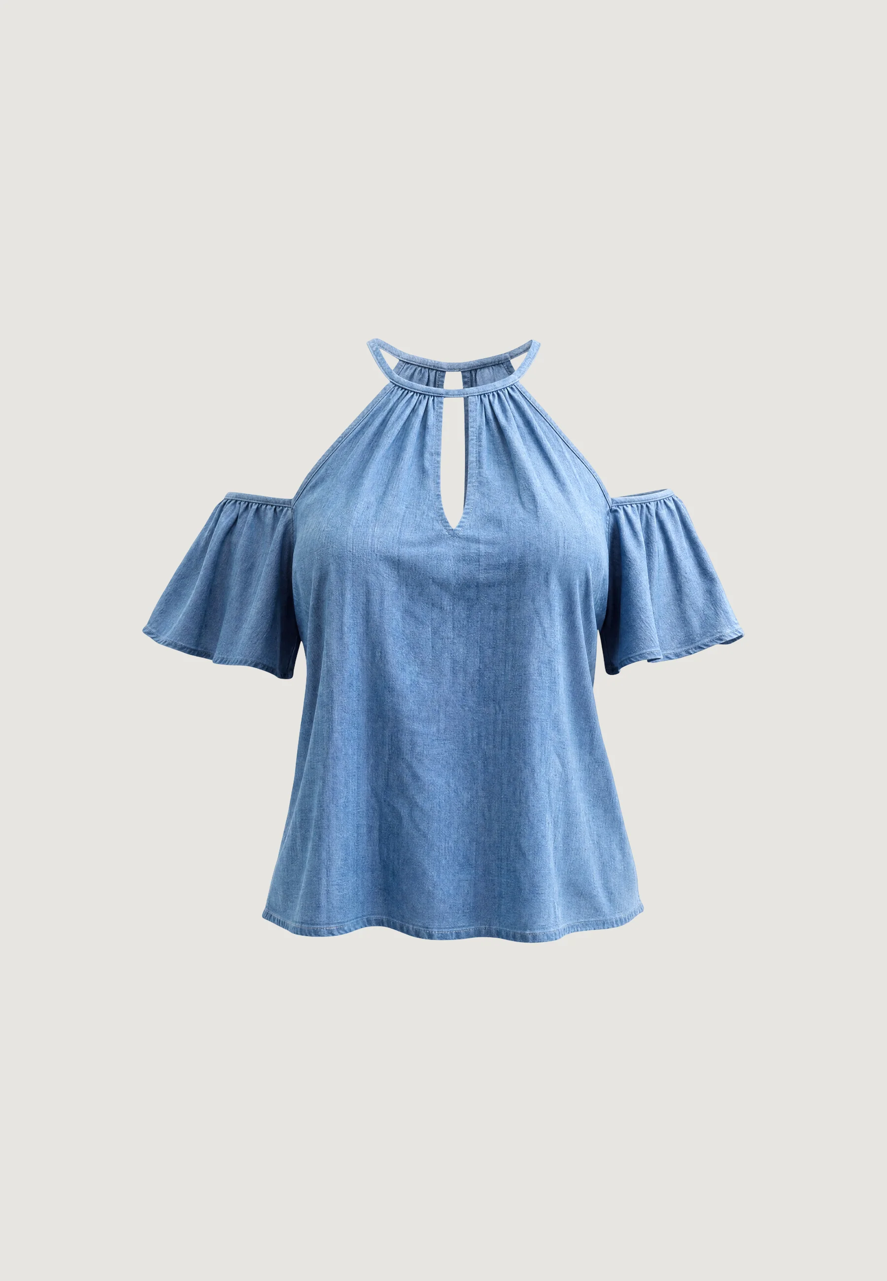 Top I am TOP CHAMBRAY - Image 5