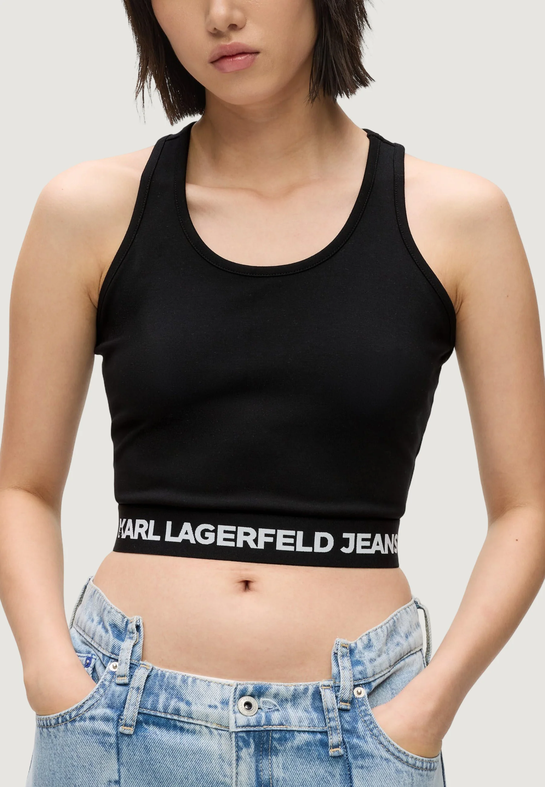 Top Karl Lagerfeld Jeans KLJ Milano Tank - Image 3