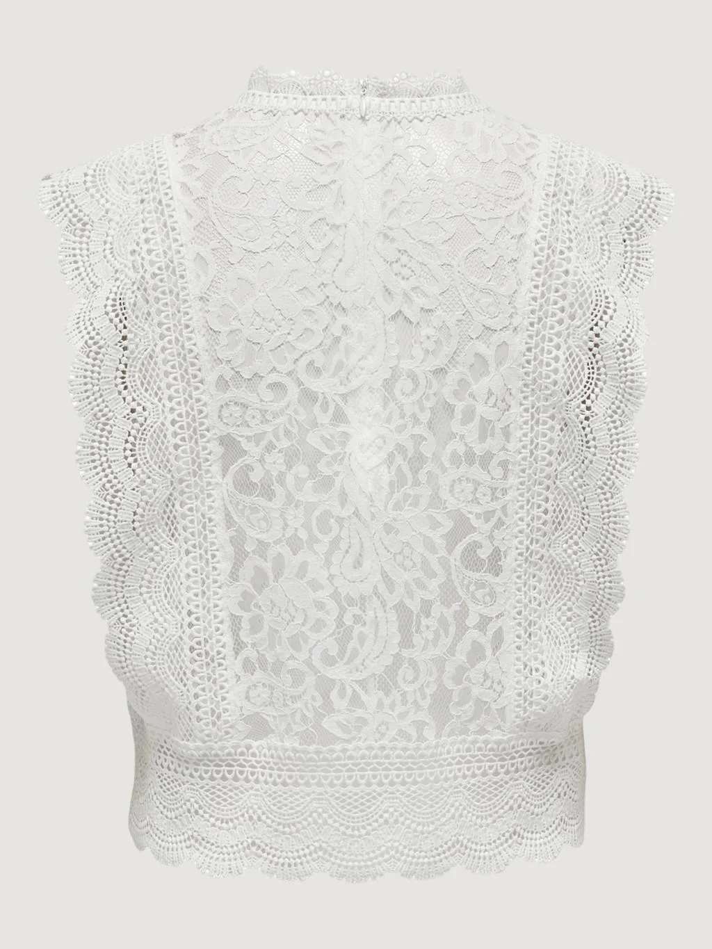 Top Only ONLKARO S/L LACE NOOS WVN - Image 5