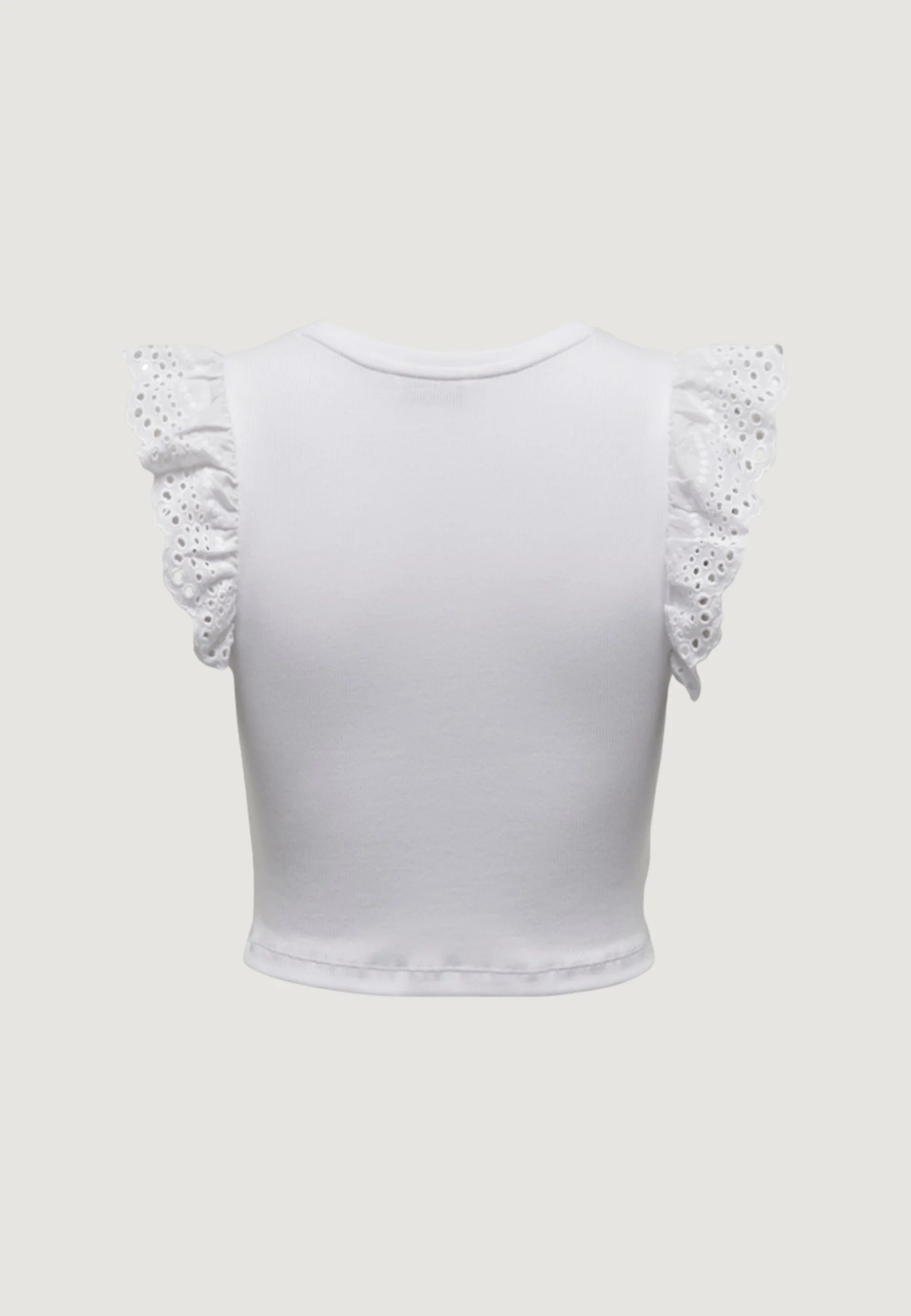 Top Only Onlmathilda S/L Lace Detail Jrs Noos - Image 4