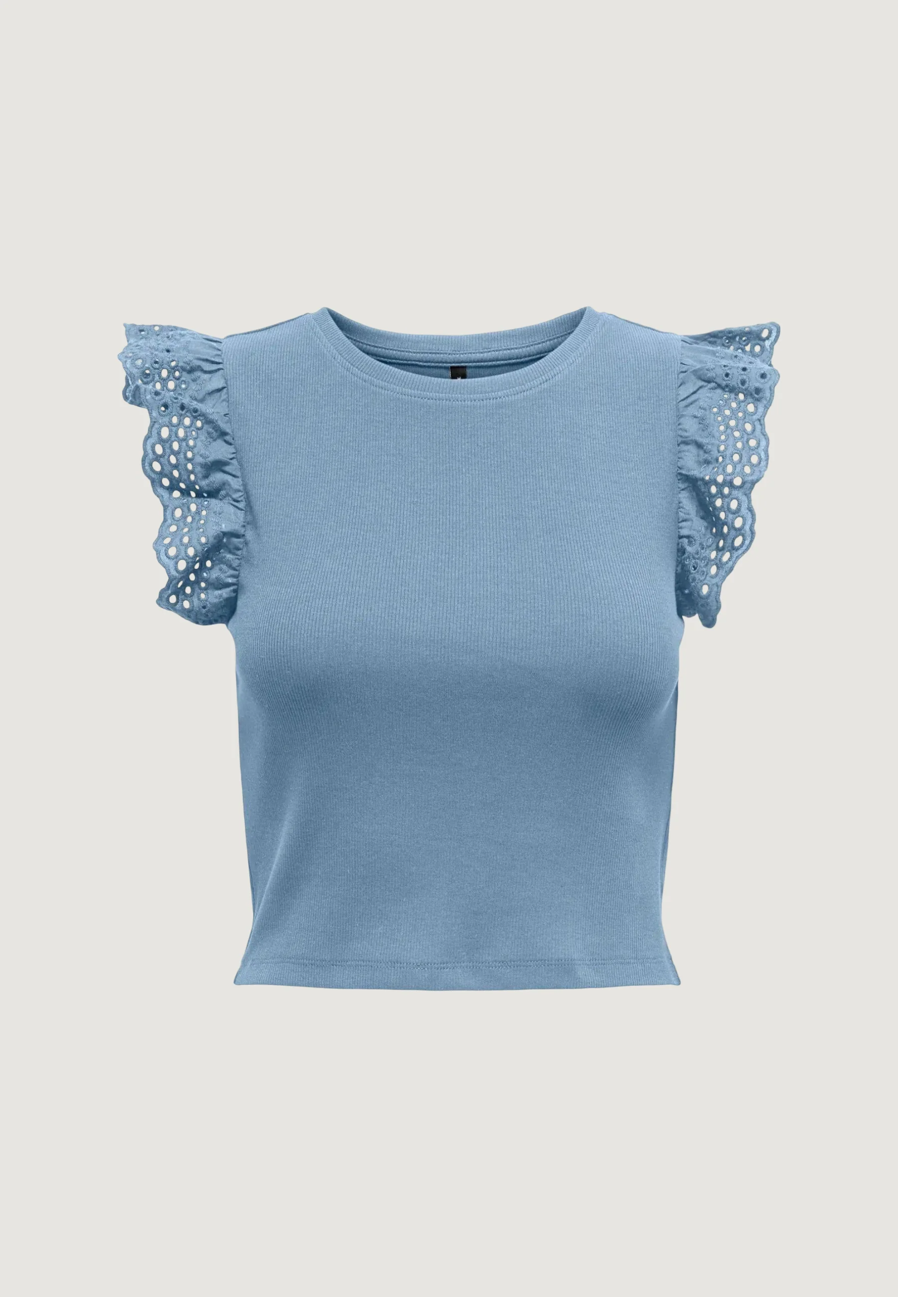 Top Only Onlmathilda S/L Lace Detail Jrs Noos - Image 3