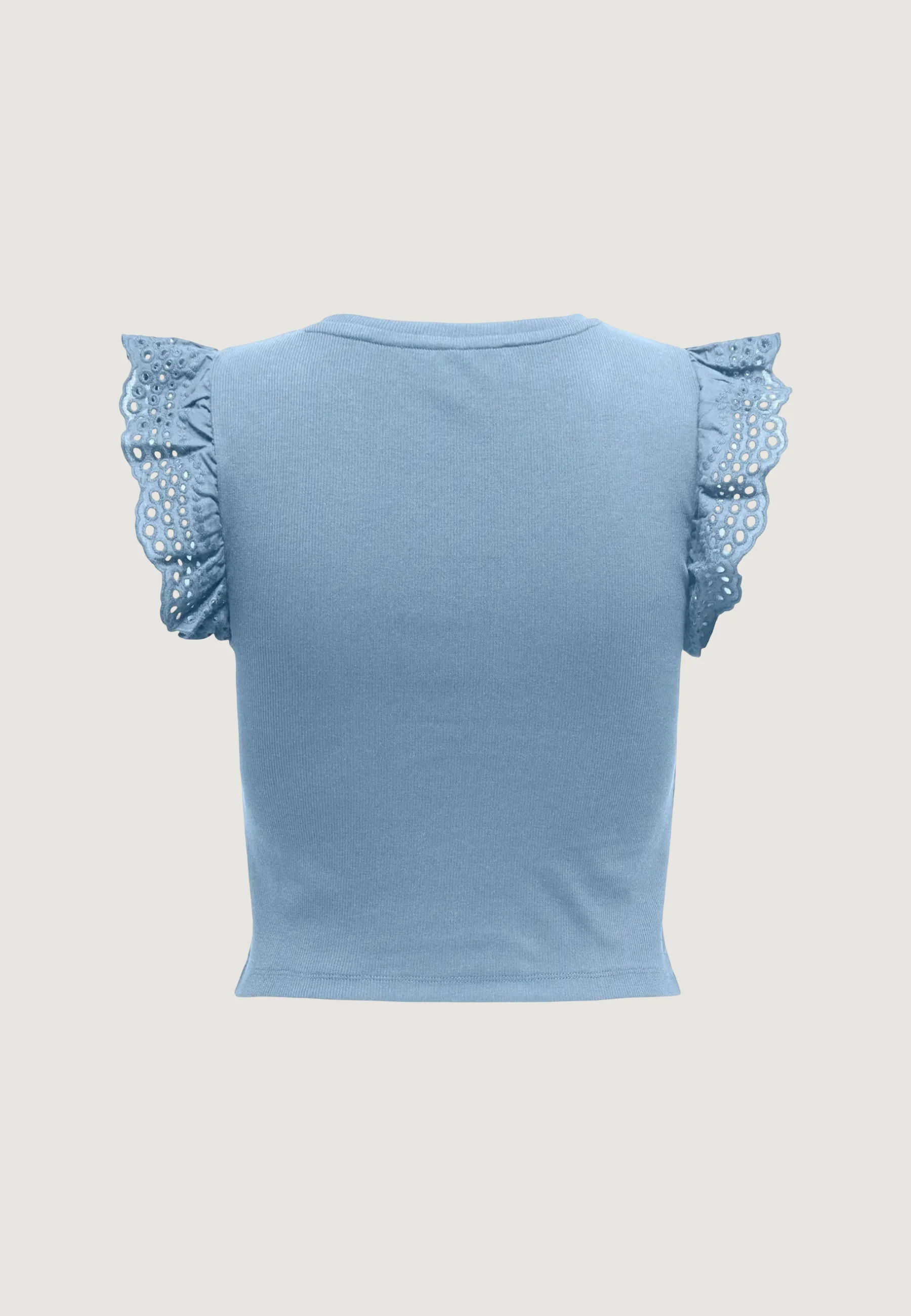 Top Only Onlmathilda S/L Lace Detail Jrs Noos - Image 4