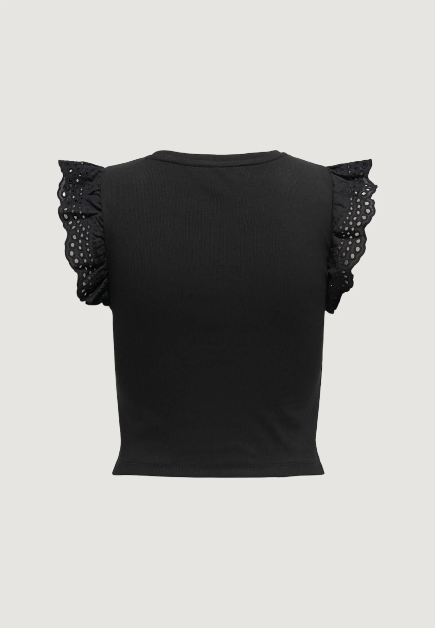 Top Only Onlmathilda S/L Lace Detail Jrs Noos - Image 4