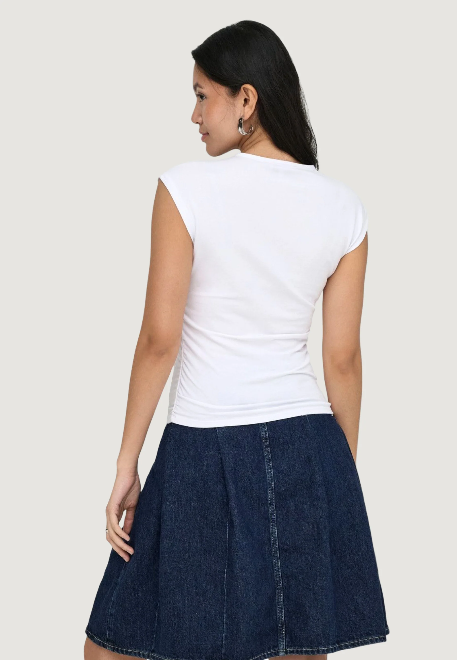 Top Only Onlmira Capsl Ruching Jrs Noos - Image 2