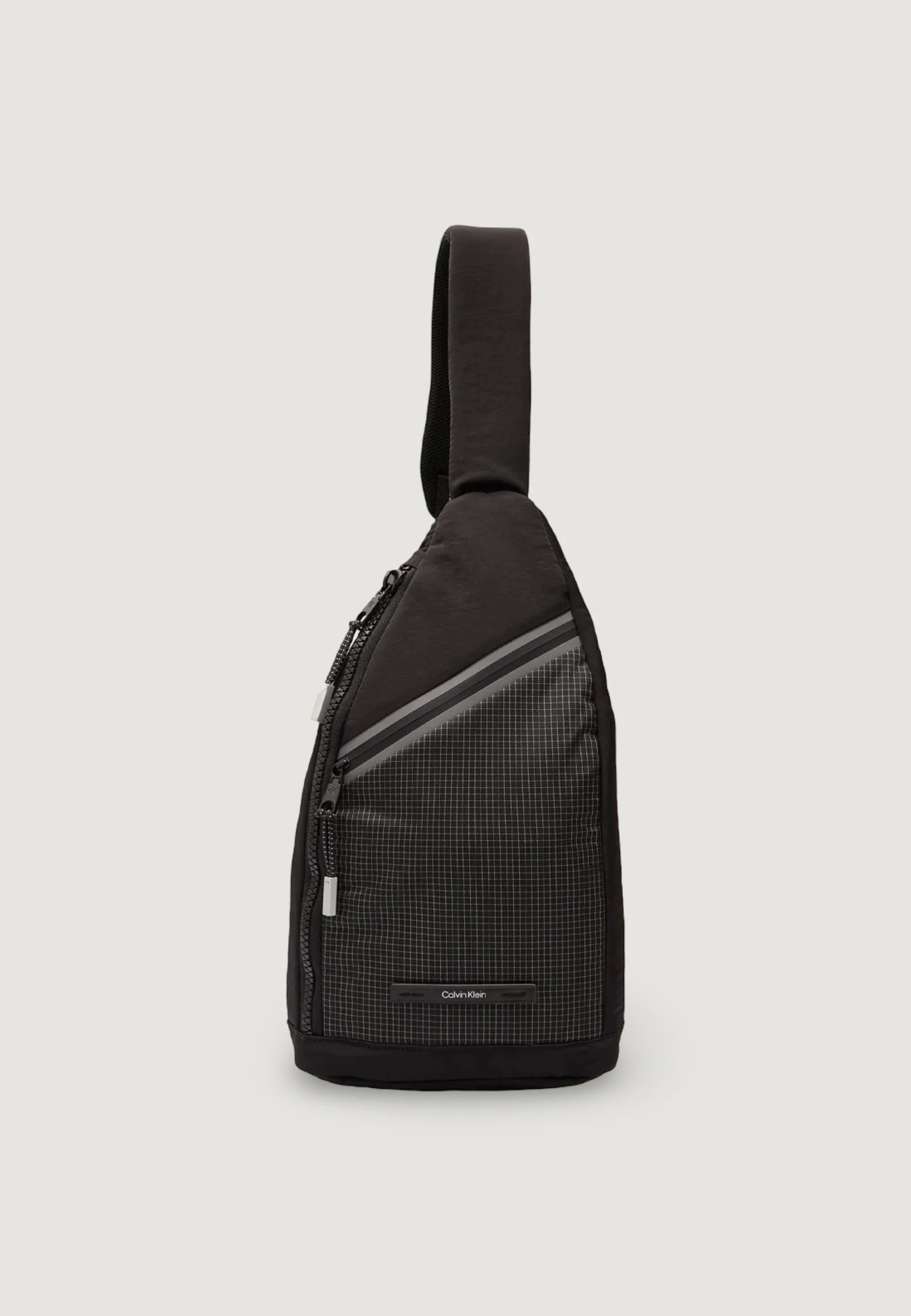 Tracolla Calvin Klein STRIPED UTILITY ZIP SLING