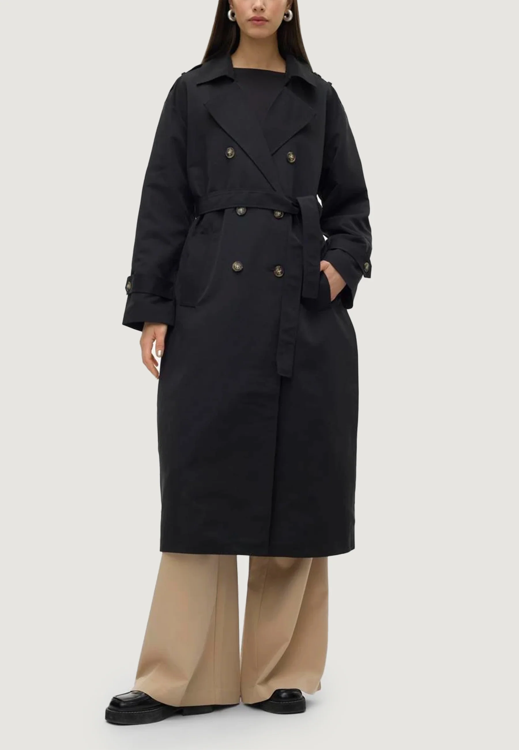 Trench Vero Moda VMCHLOE LONG TRENCHCOAT GA NOOS - Image 2