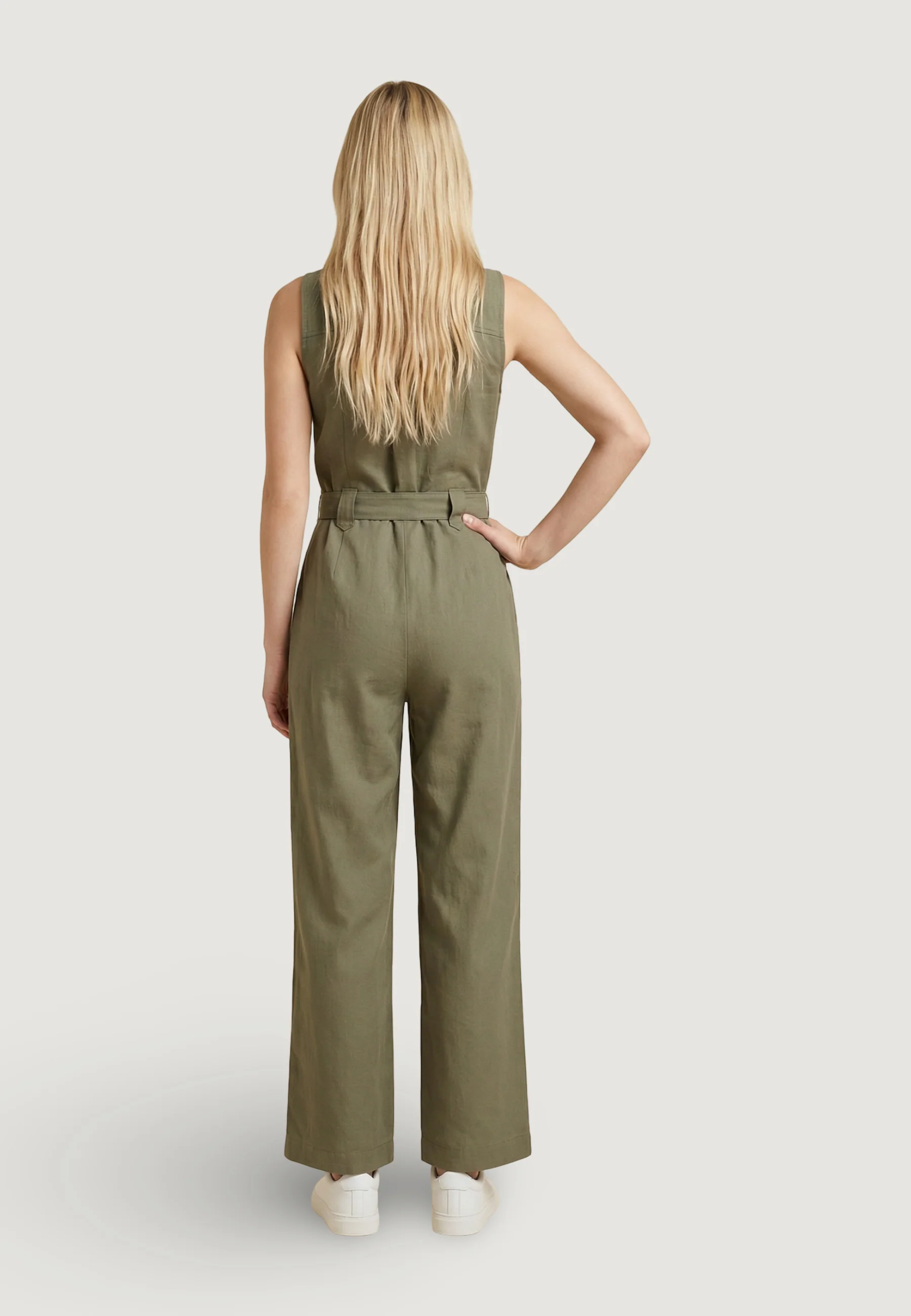 Tuta elegante Only Onltila Life S/L Belt Jumpsuit Tlr - Image 3