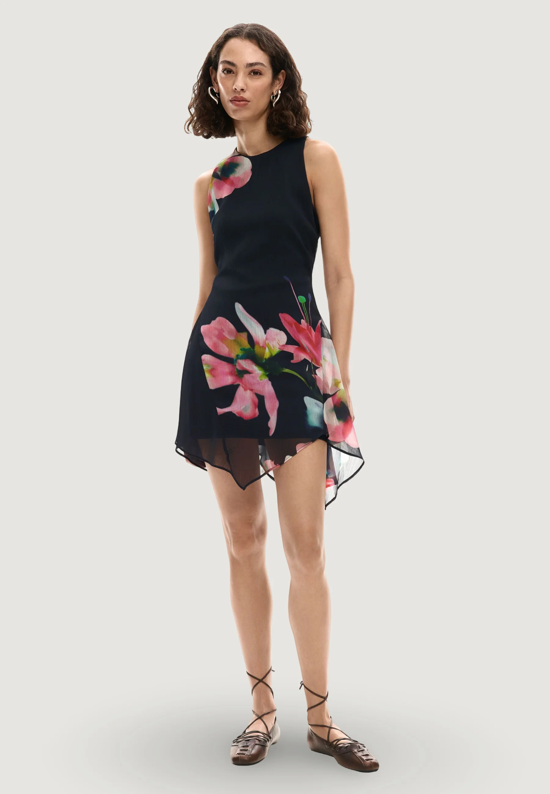 Vestito corto Desigual VEST_NALA_ASIMETRICO - Image 2