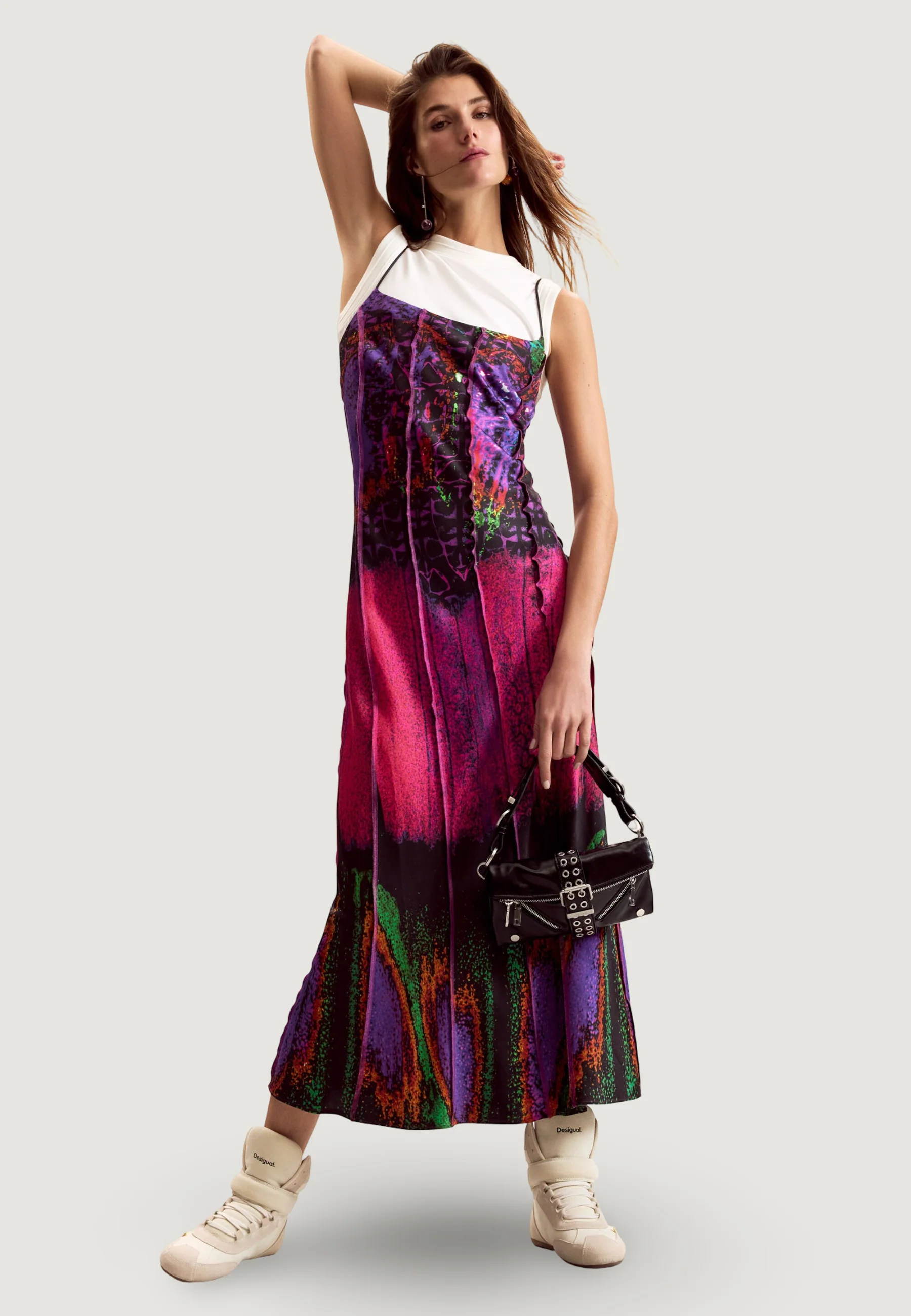 Vestito lungo Desigual VEST_ALAS_LACROIX