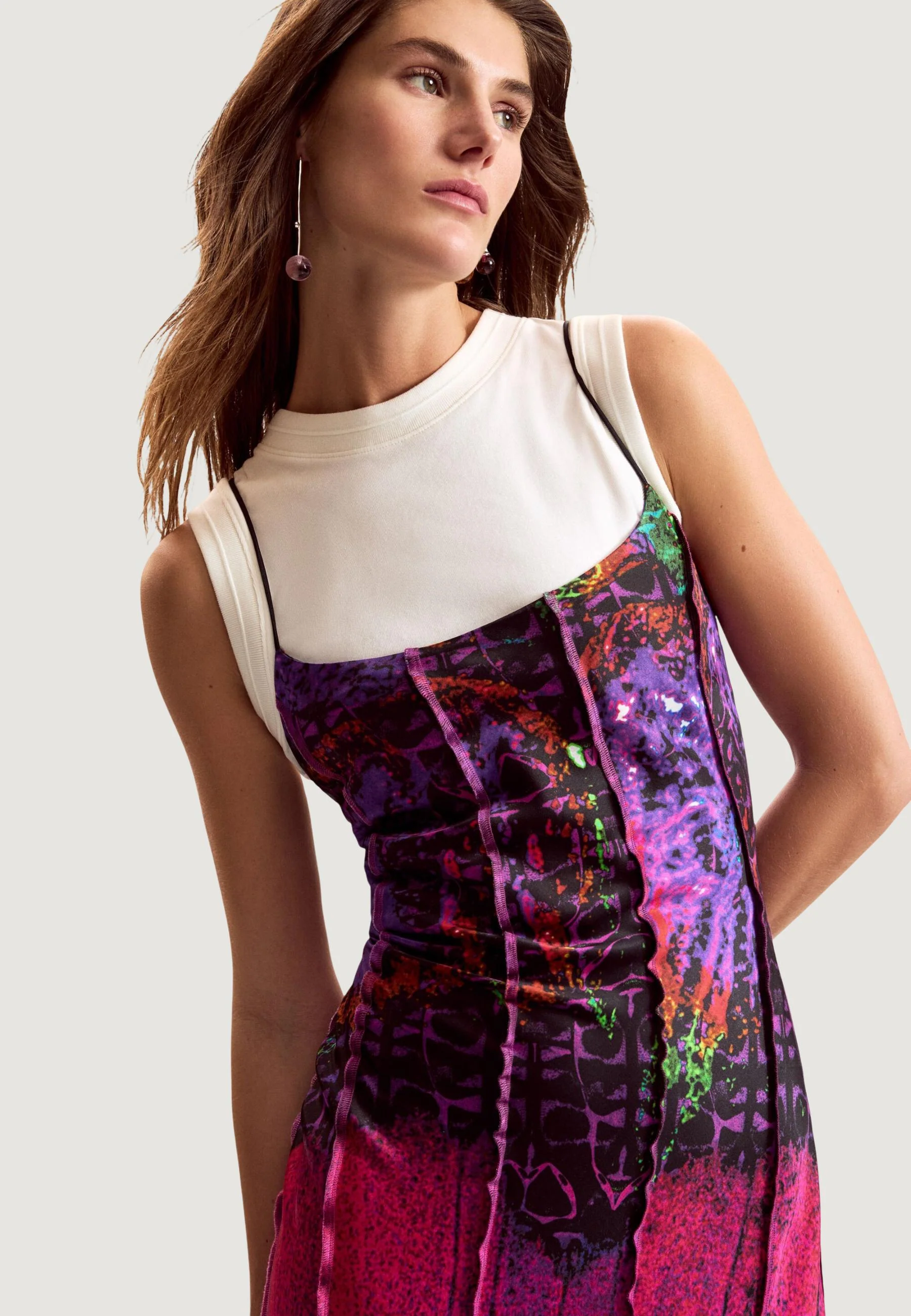 Vestito lungo Desigual VEST_ALAS_LACROIX - Image 2